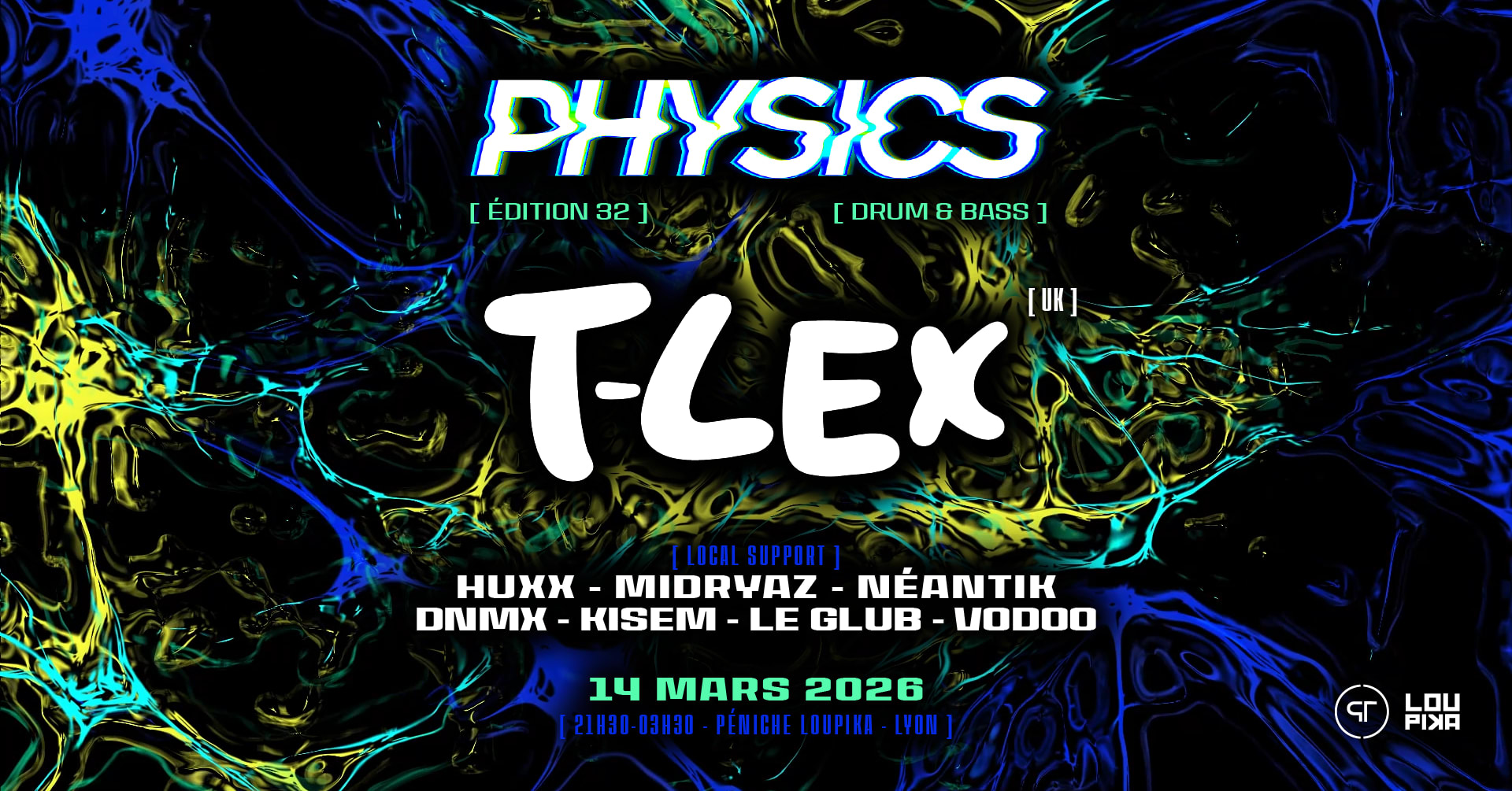 Physics #32 W/ T-Lex (Uk) & More