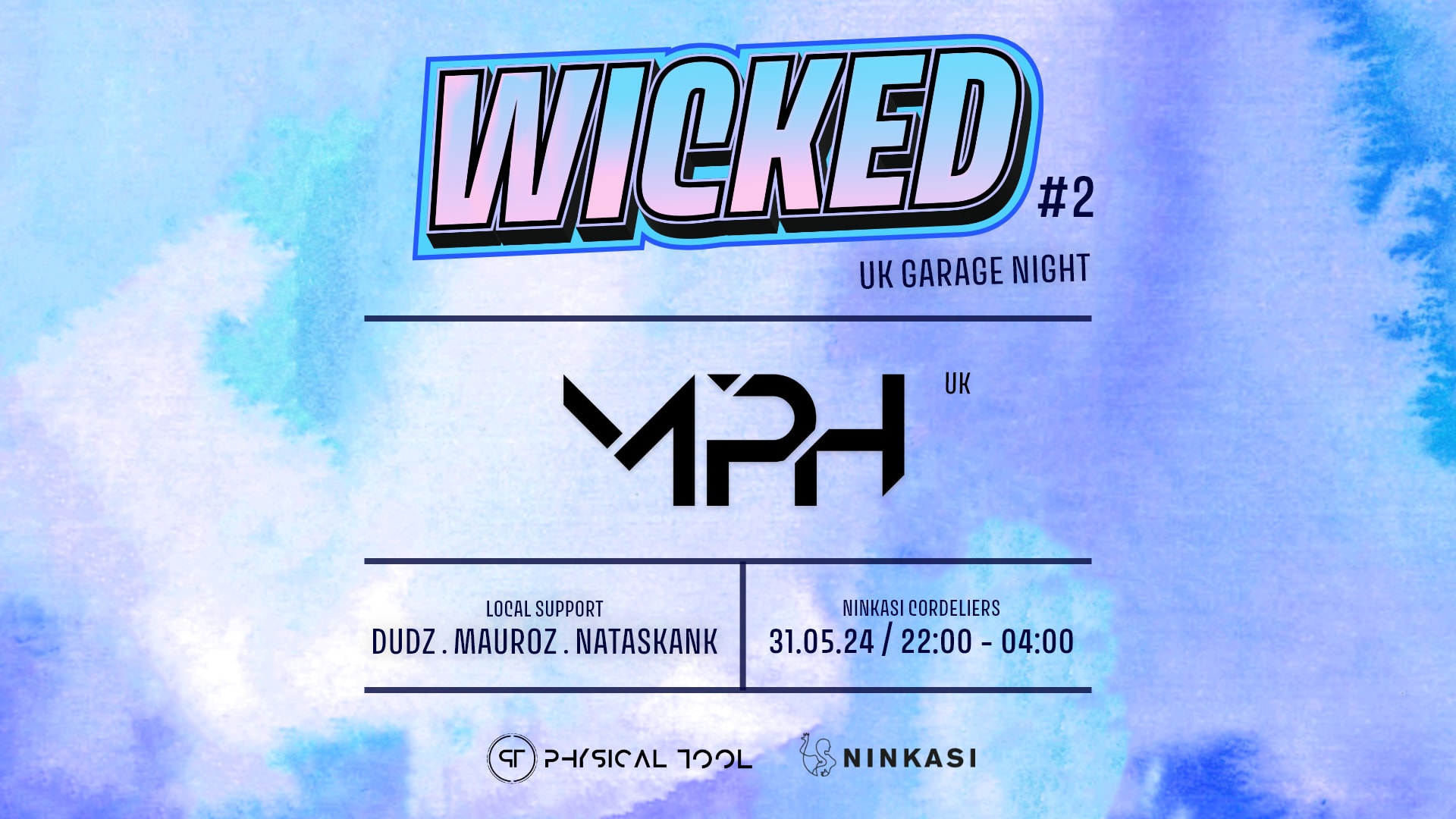 Wicked #2 - Uk Garage Night W/ Mph (Uk) - [ Gratuit ]