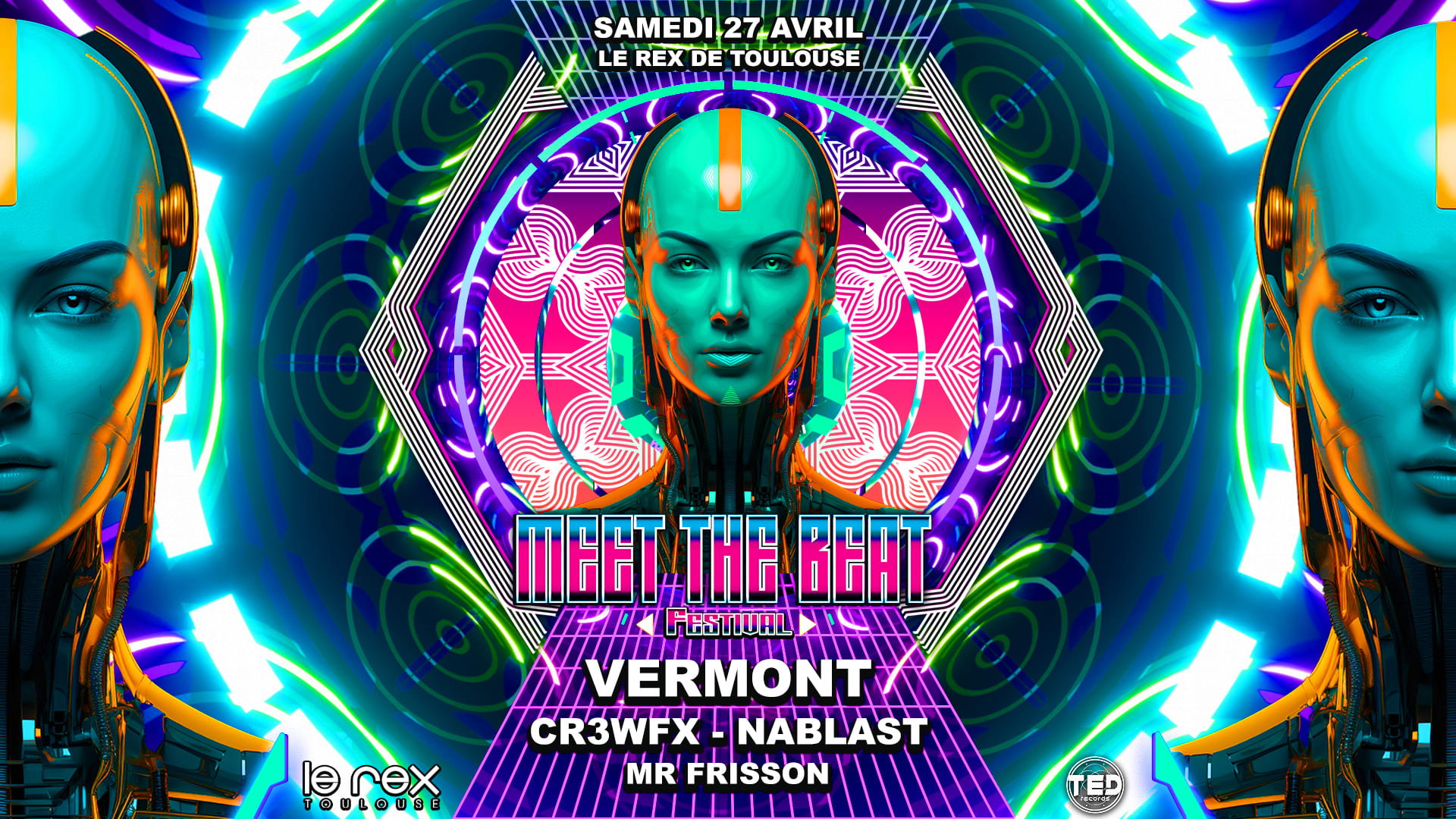 Meet The Beat Festival W. Vermont - Cr3wfx - Nablast..