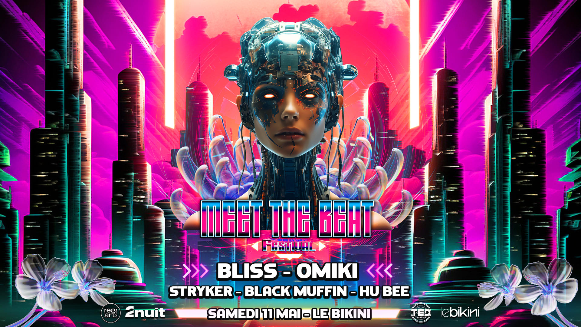 Meet The Beat Festival W. Bliss - Omiki - Stryker..