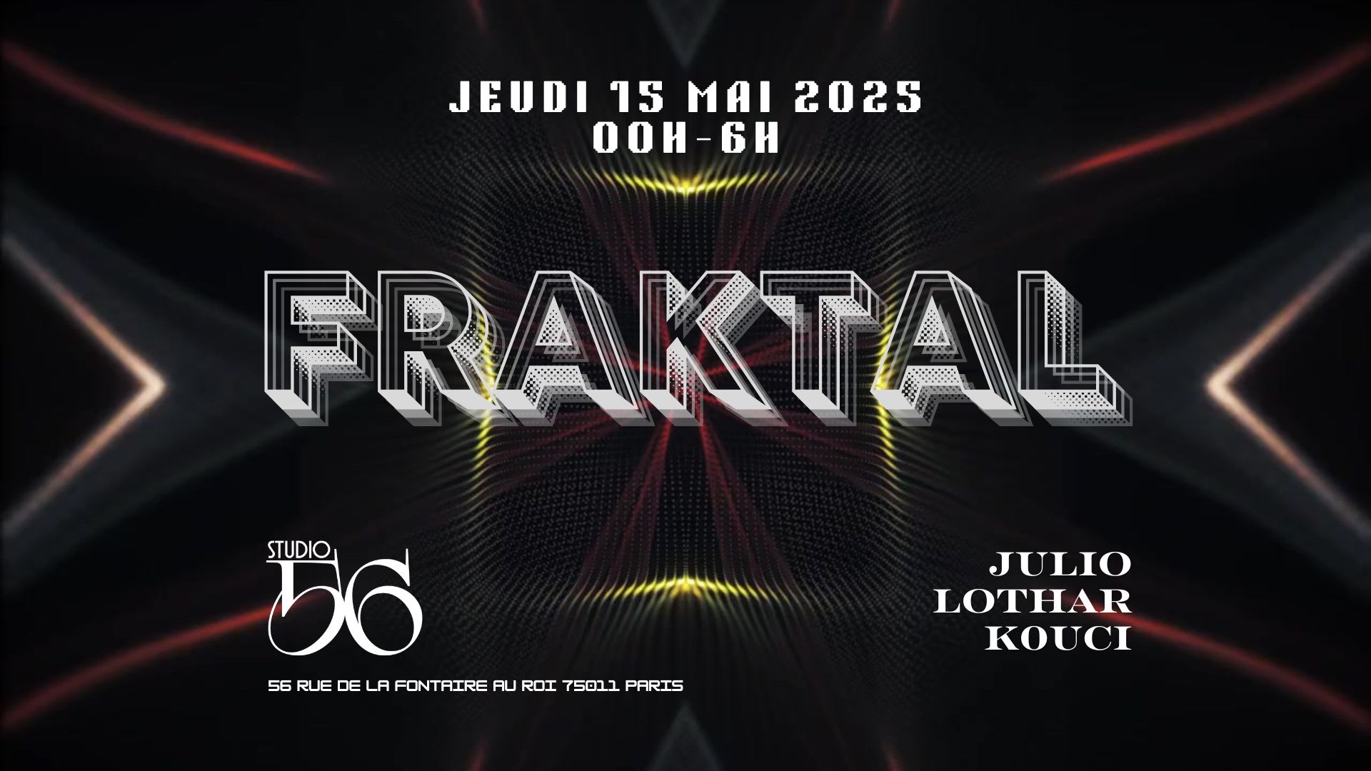 Fraktal Invite Julio, Lothar & K0uci