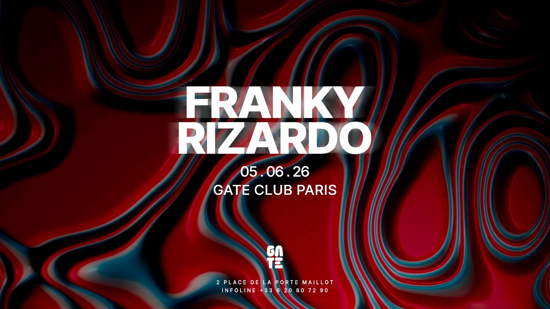 Franky Rizardo - Gate Club Paris