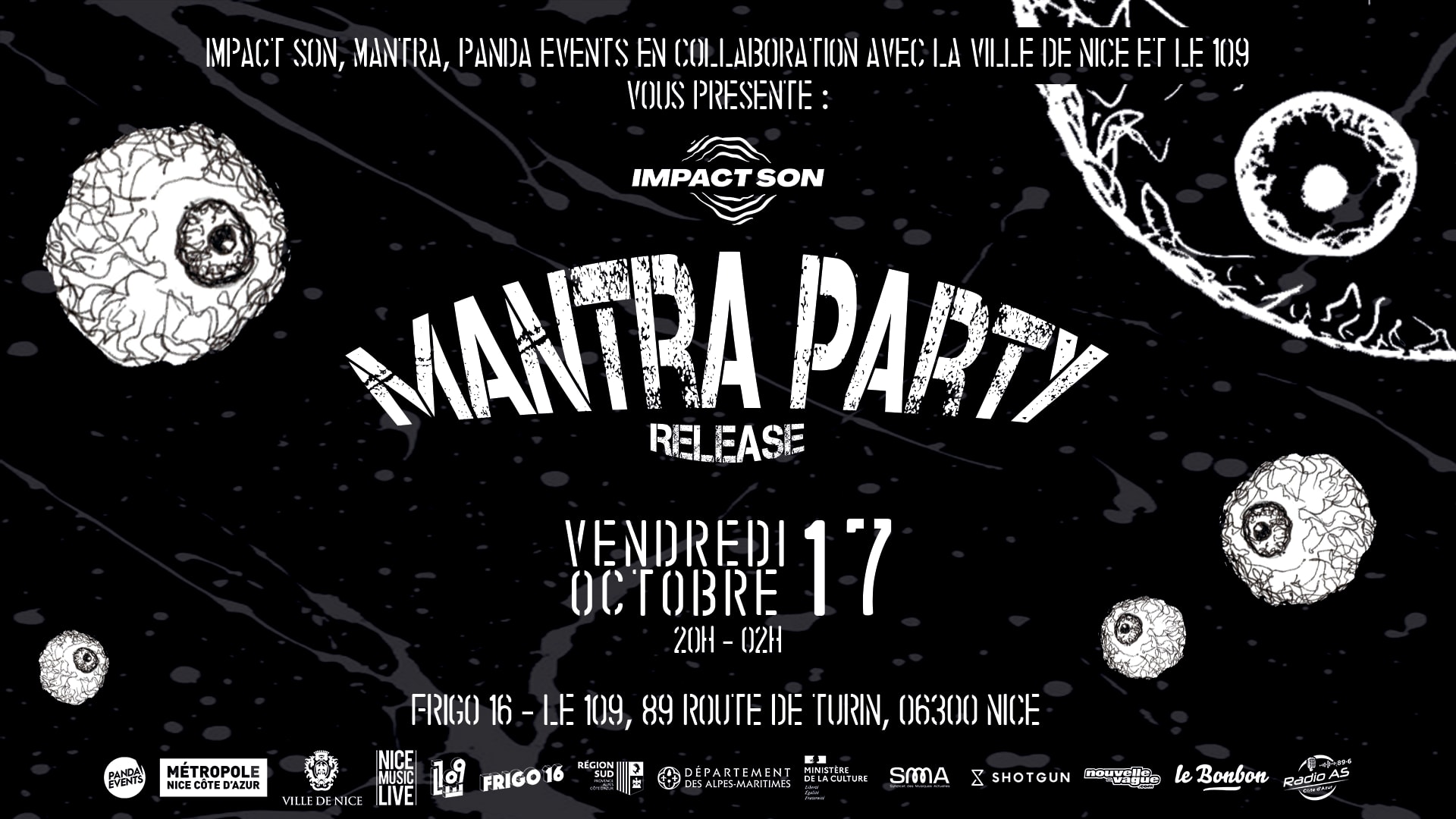 Impact Son Invite Mantra - Frigo 16 - Nice