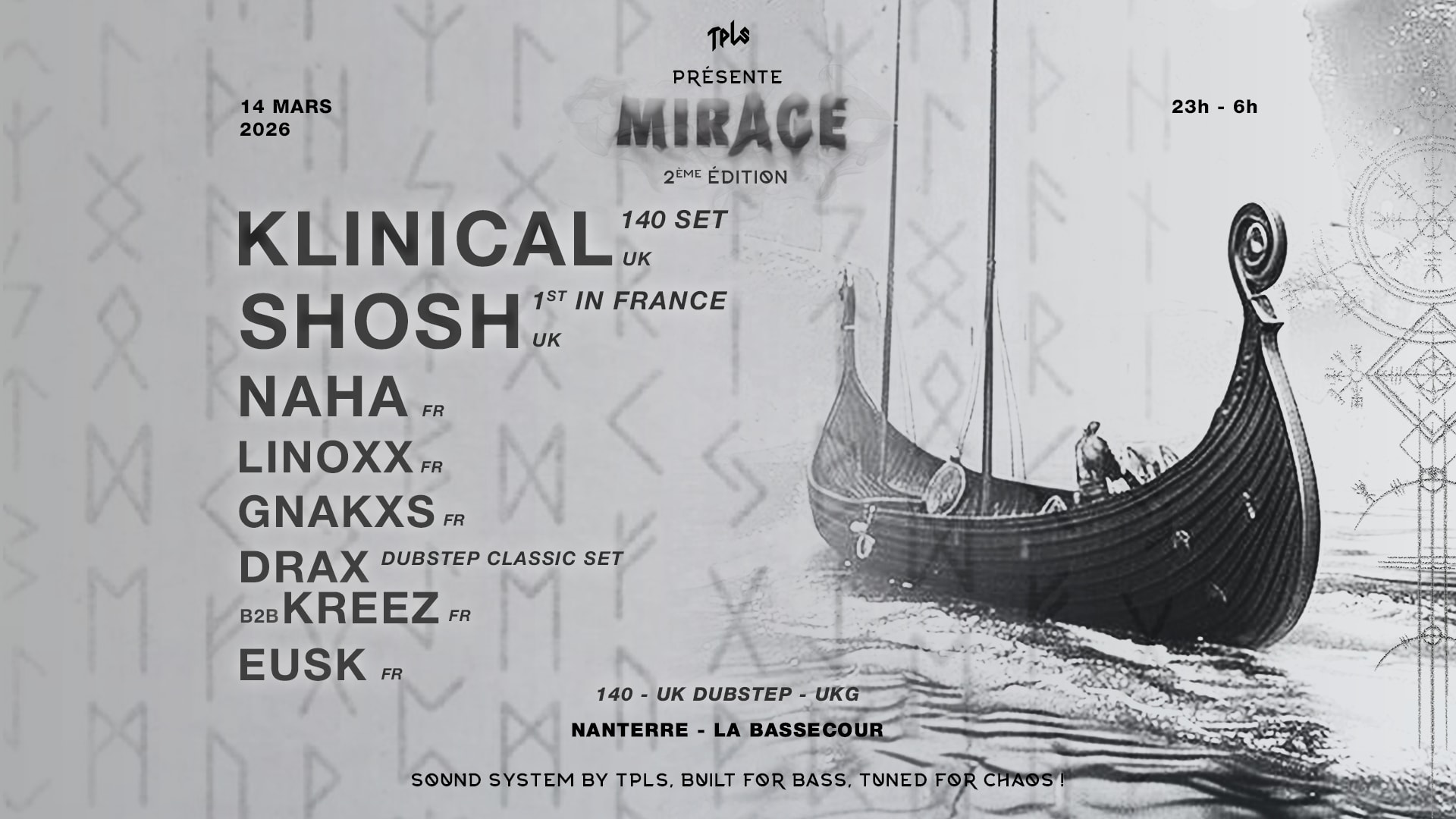 Tpls Présente : Mirage #2 - Klinical, Shosh