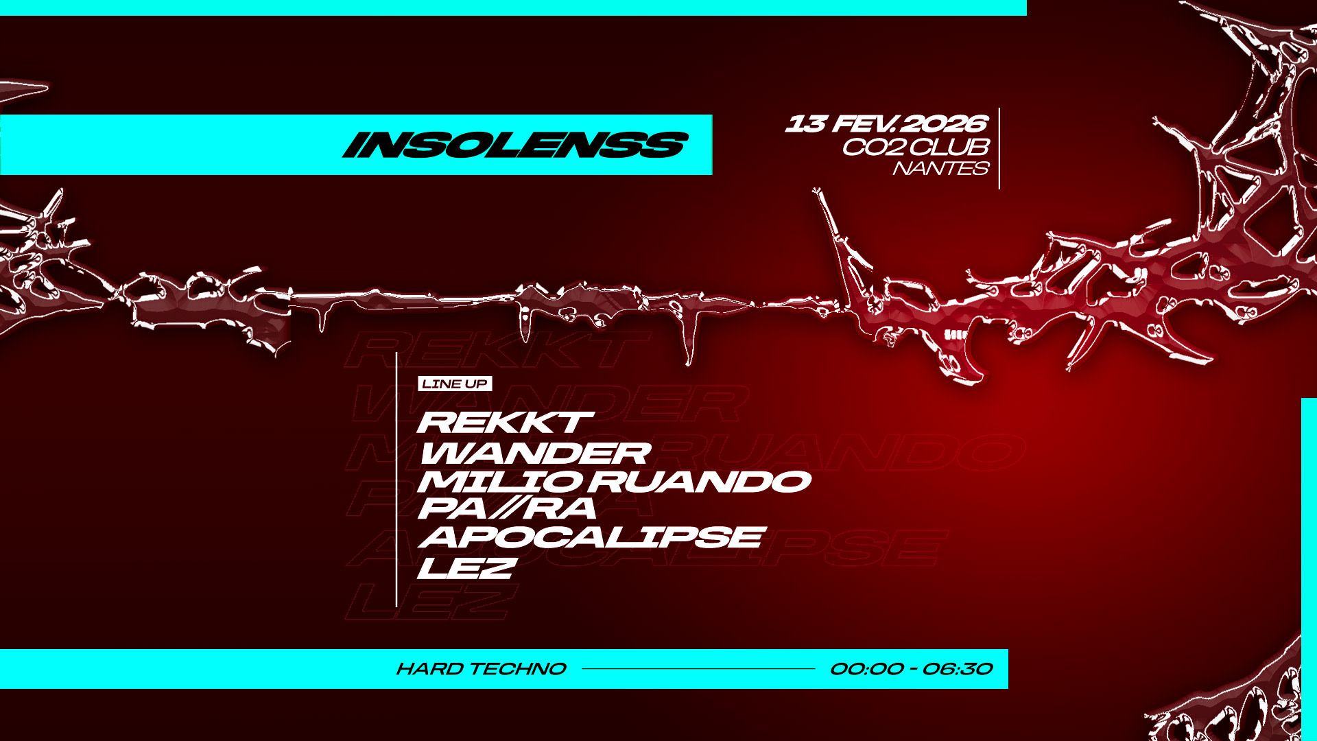 Insolenss Invite Rekkt, Milio Ruando, Wander Et More