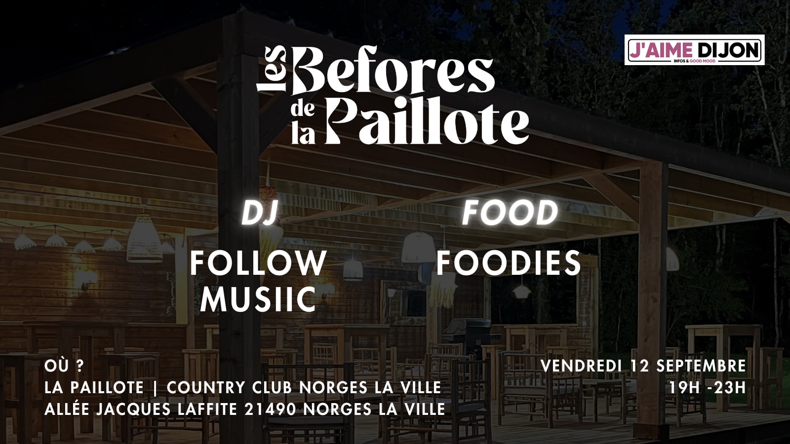 Les Befores De La Paillote Vendredi 12 Septembre