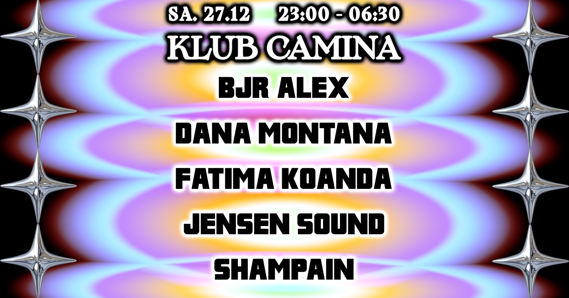 Klub Camina [Fatima Koanda, Dana Montana, Shampain, &+]