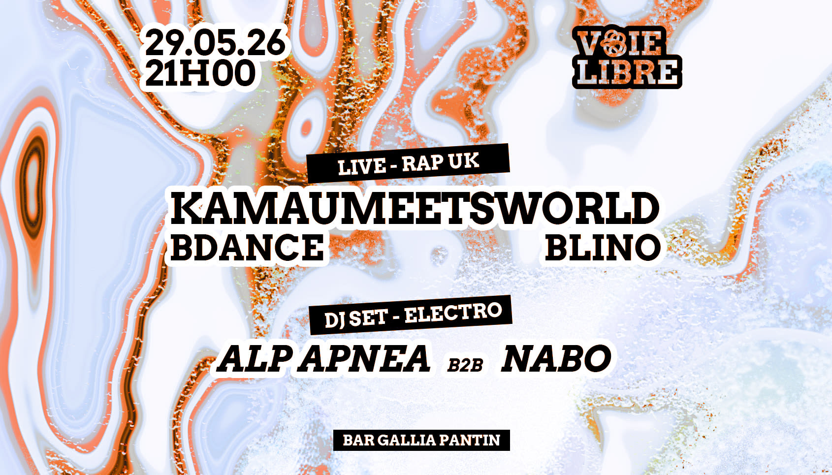 Kamaumeetsworld & Voie Libre