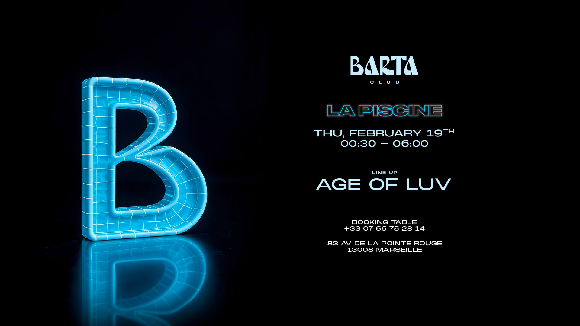 Age Of Luv - Jeudi 19 Février 2026