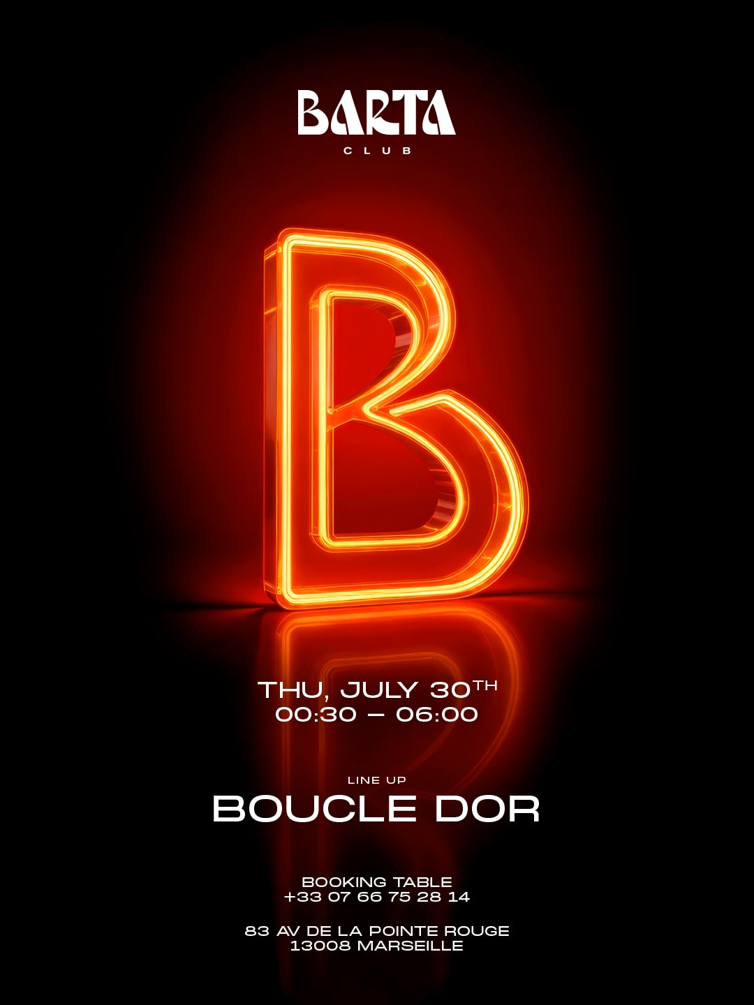 Boucle D'or - Jeudi 30 Juillet 2026