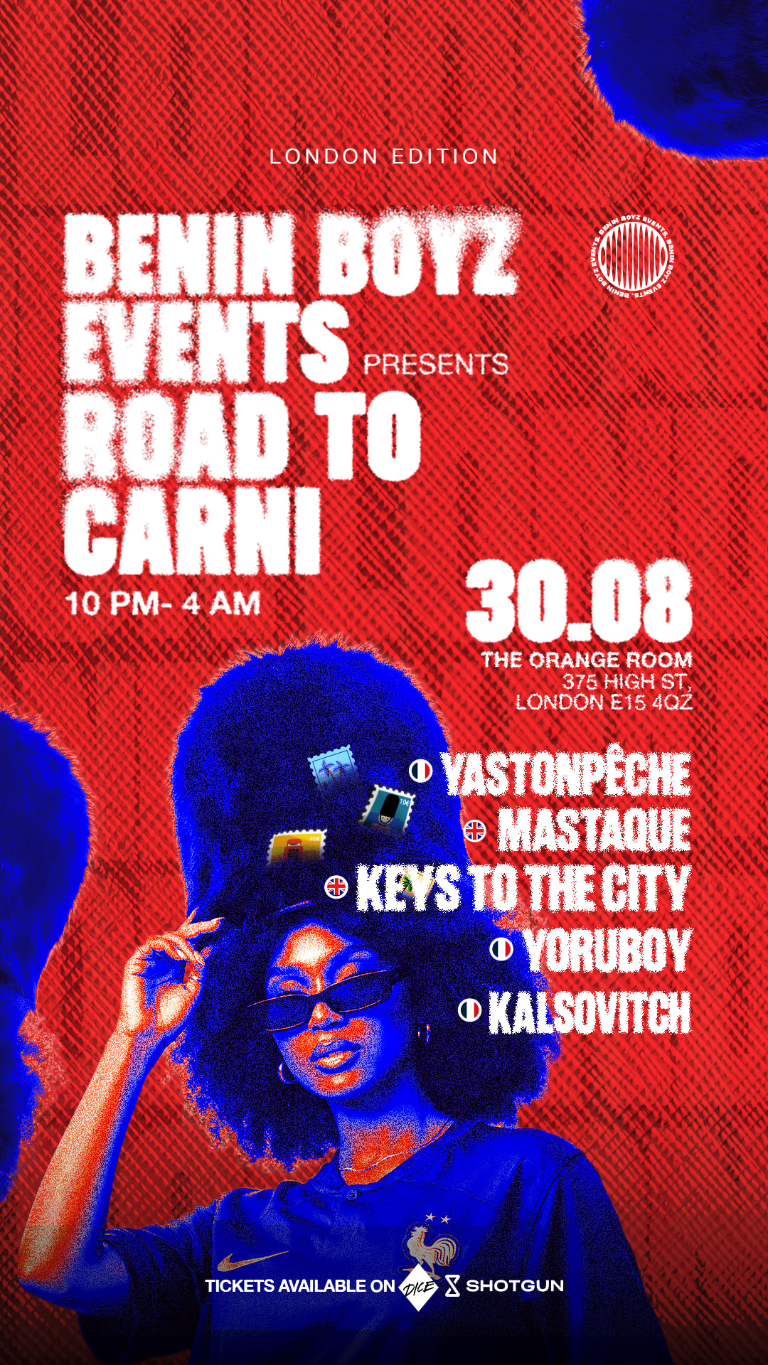 Benin Boyz Presents Road To Carni-French & Caribbean Sounds