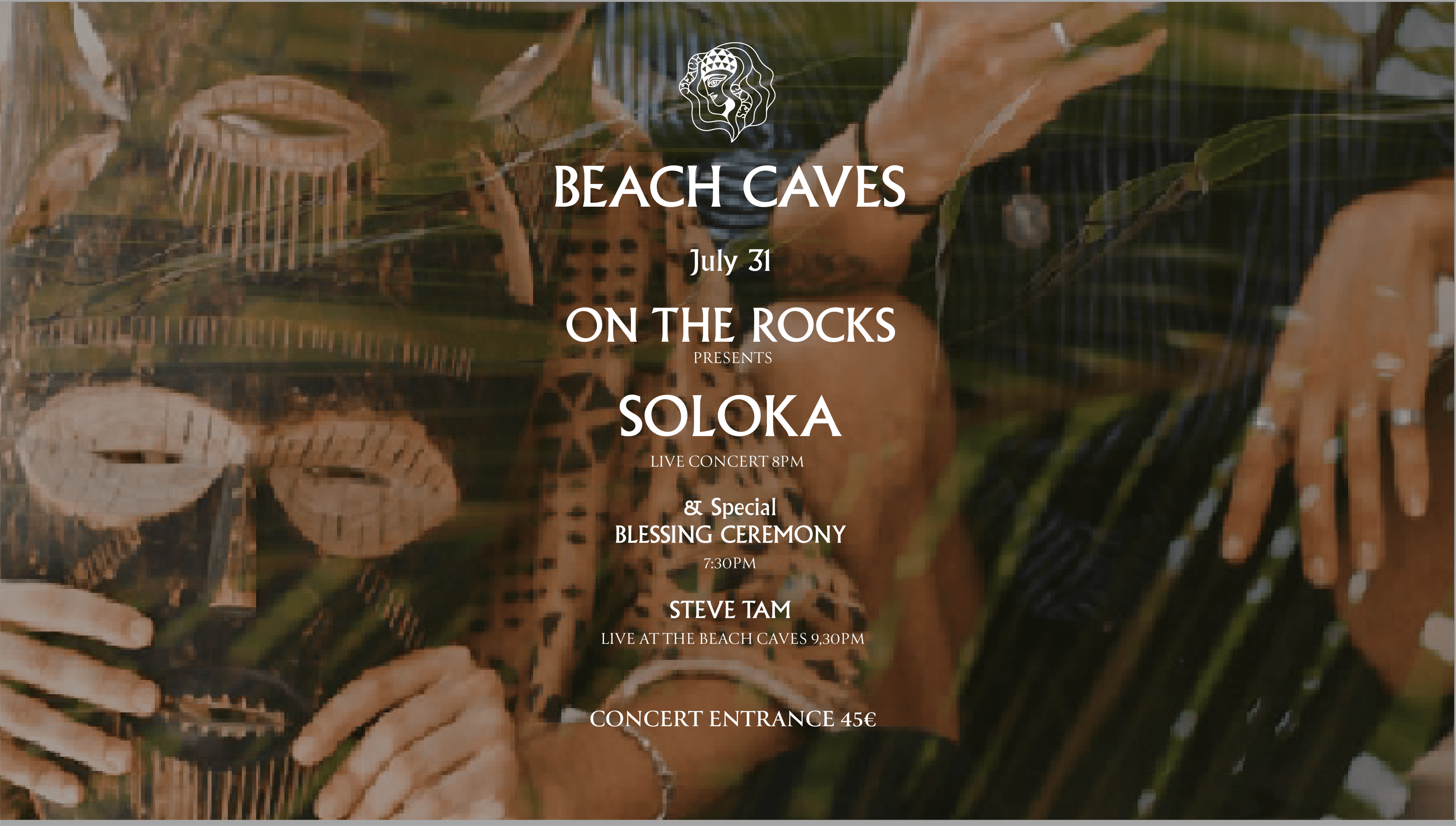 Beach Caves On The Rocks