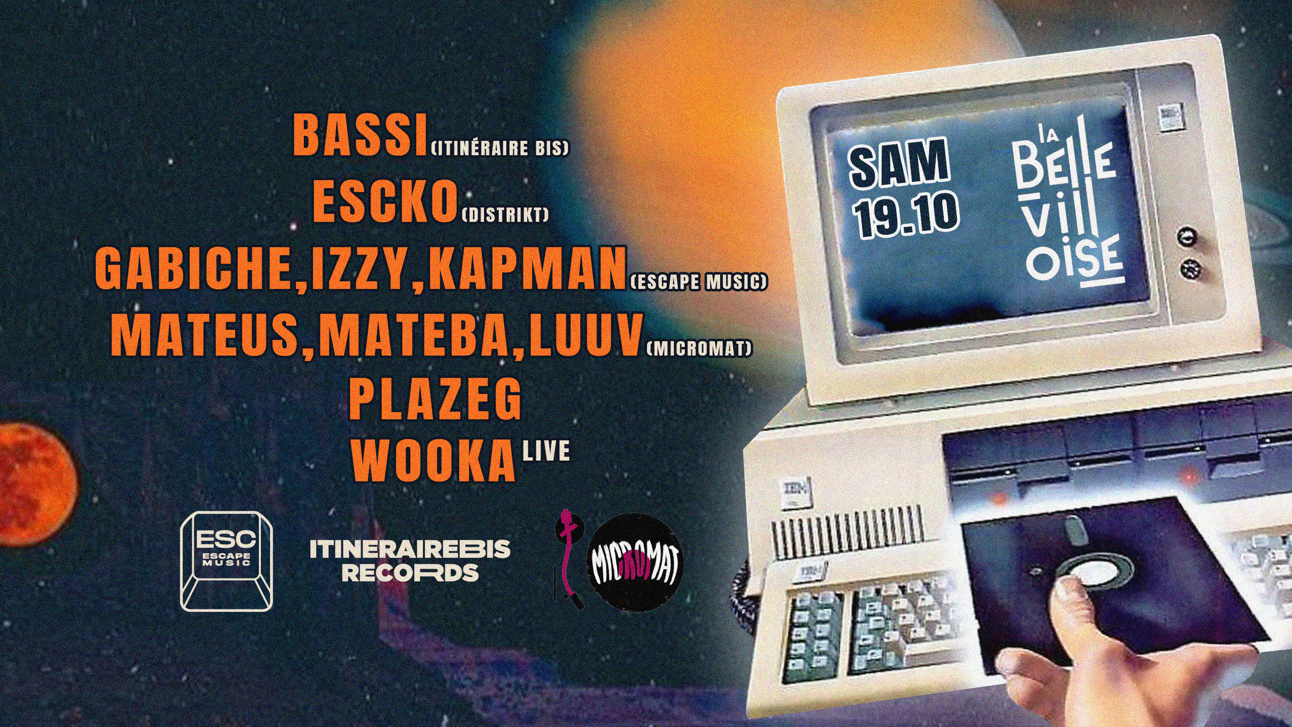 Very Hot Sound | Escape Music X Micromat X Itinérairebis