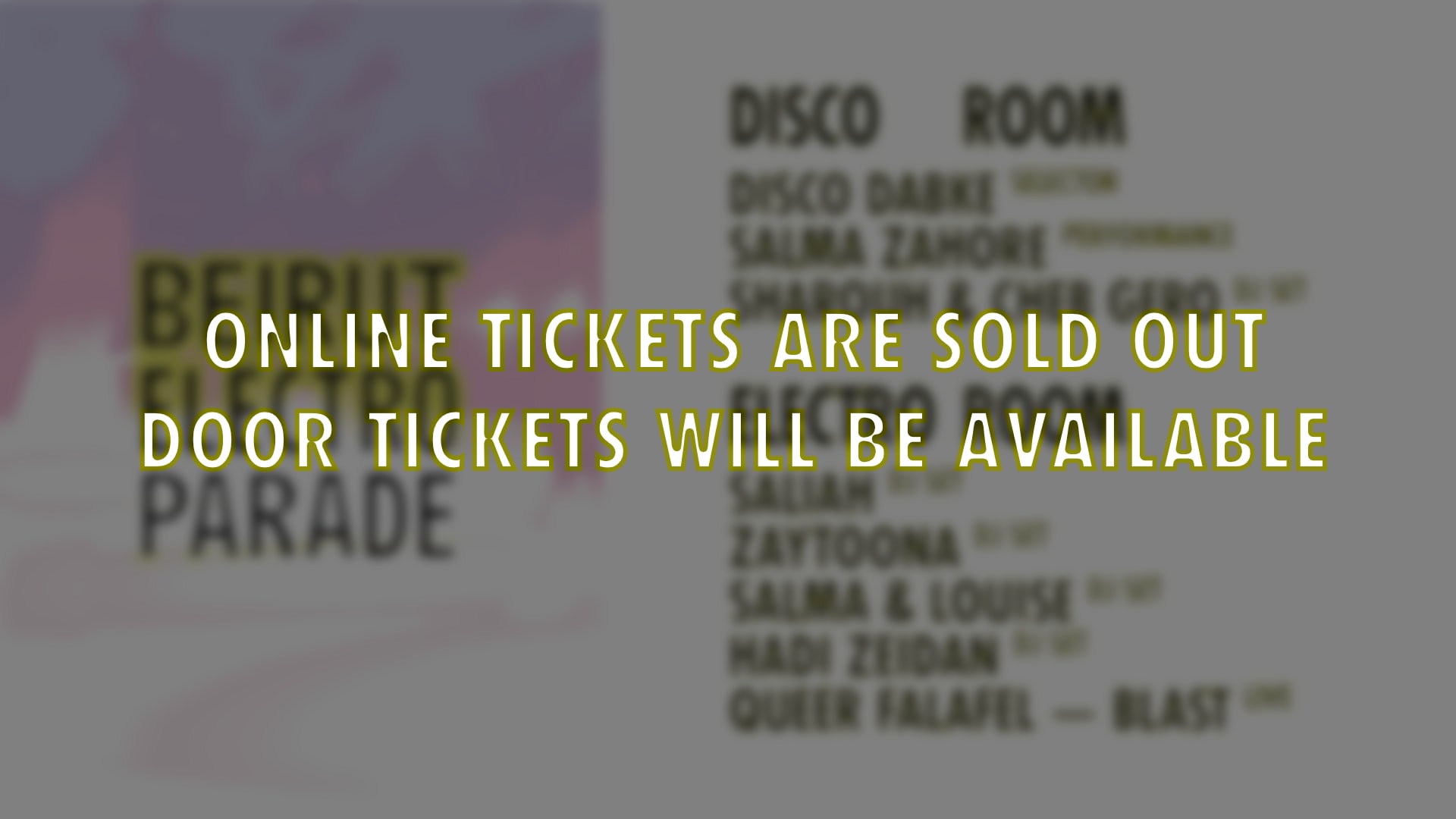 Beirut Electro Parade | 25.02.23