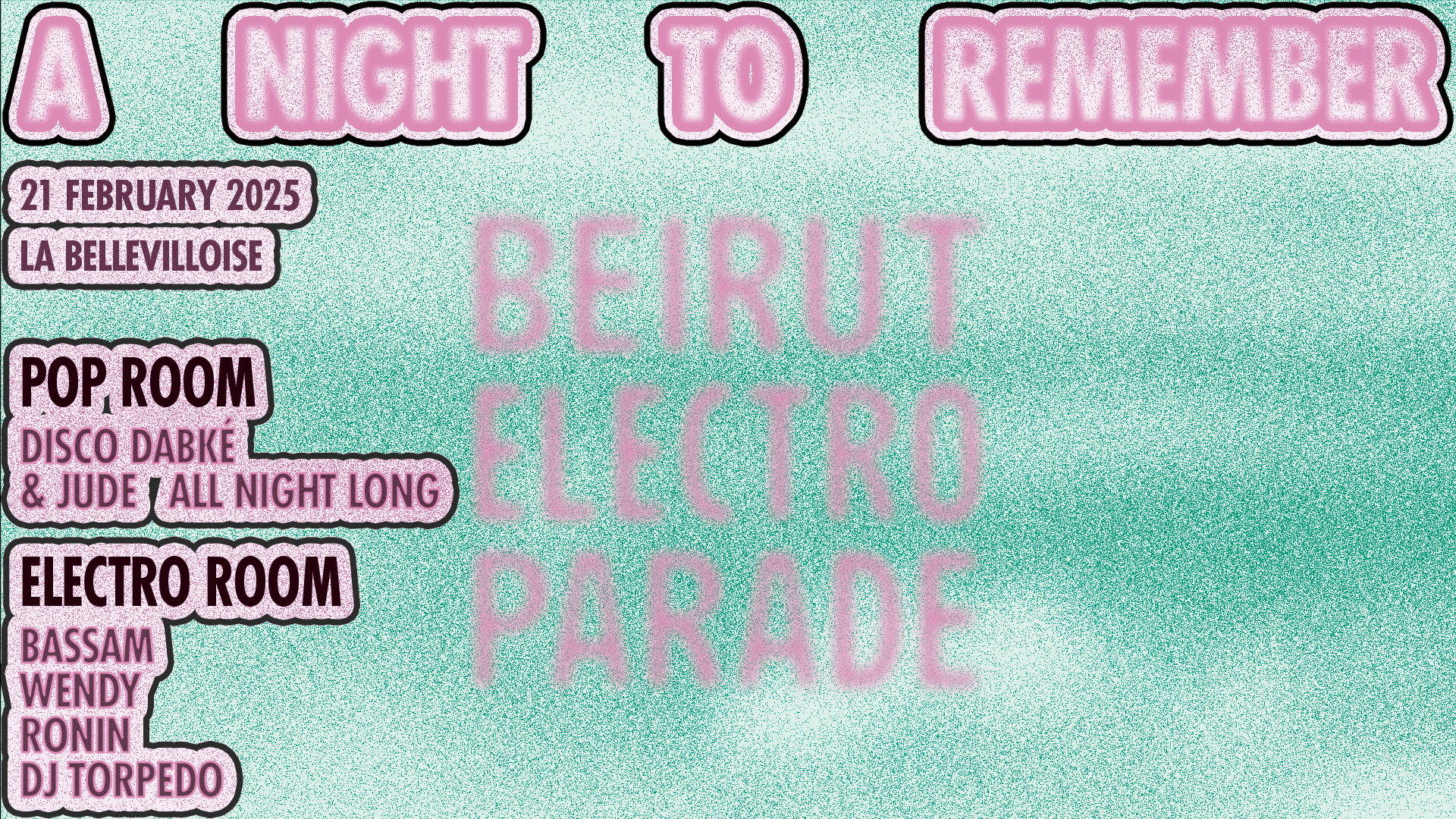Beirut Electro Parade | 21.02.25