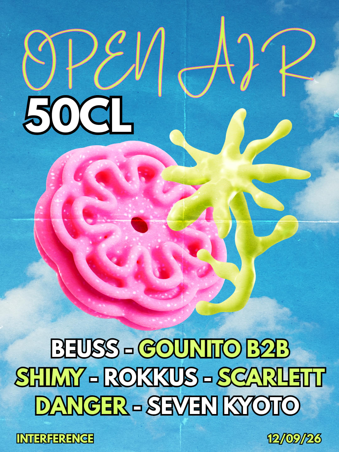 Open Air : 50cl Invite Moontrip & Ren'art