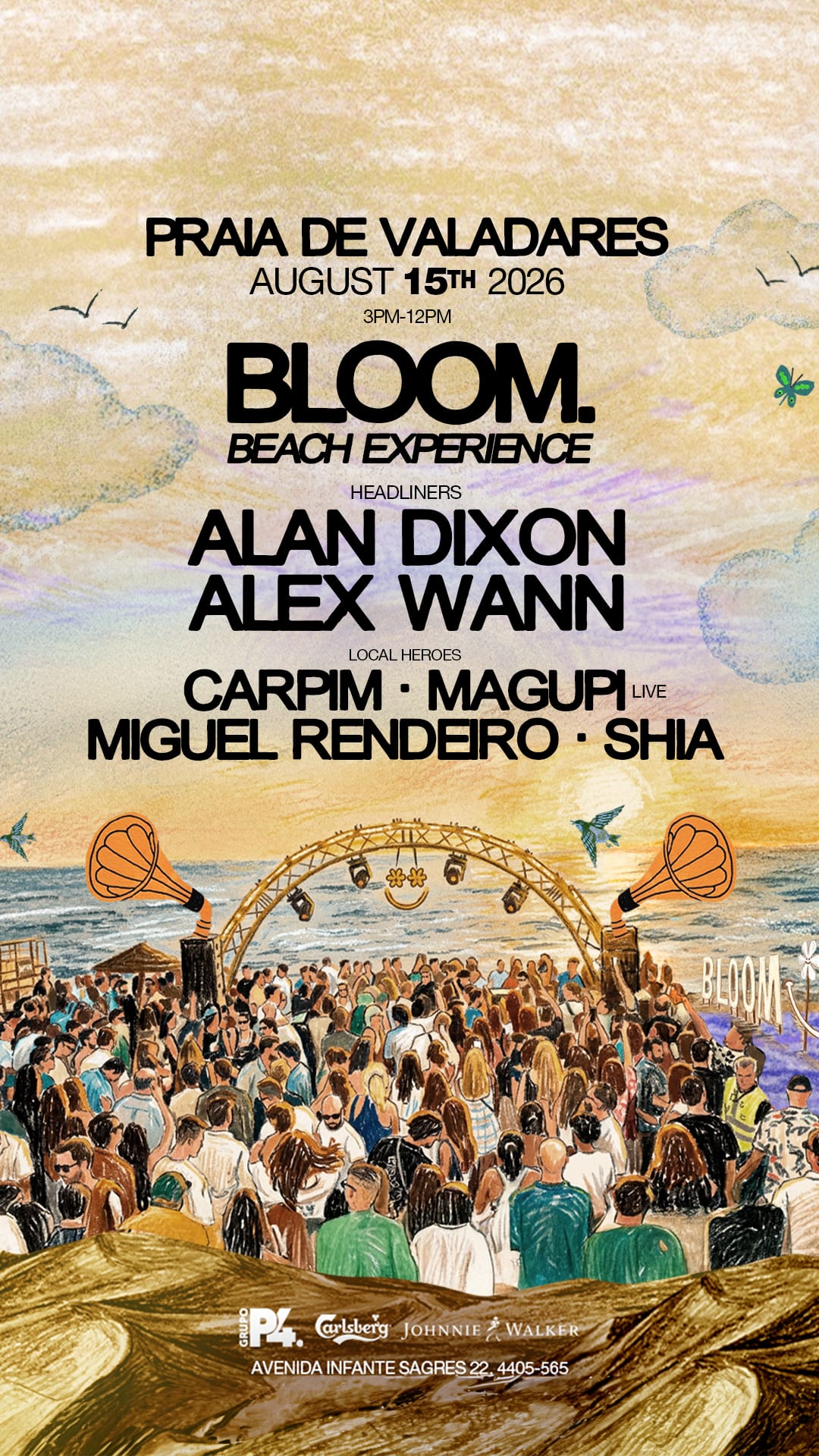 Bloom Beach Experience | W/ Alex Wann & Alan Dixon - Porto