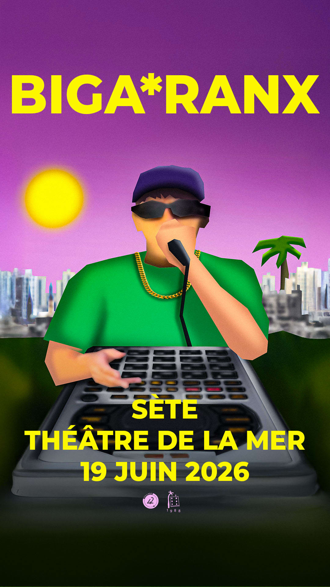 Biga*Ranx + 1ére Partie @Théâtre De La Mer, Sète