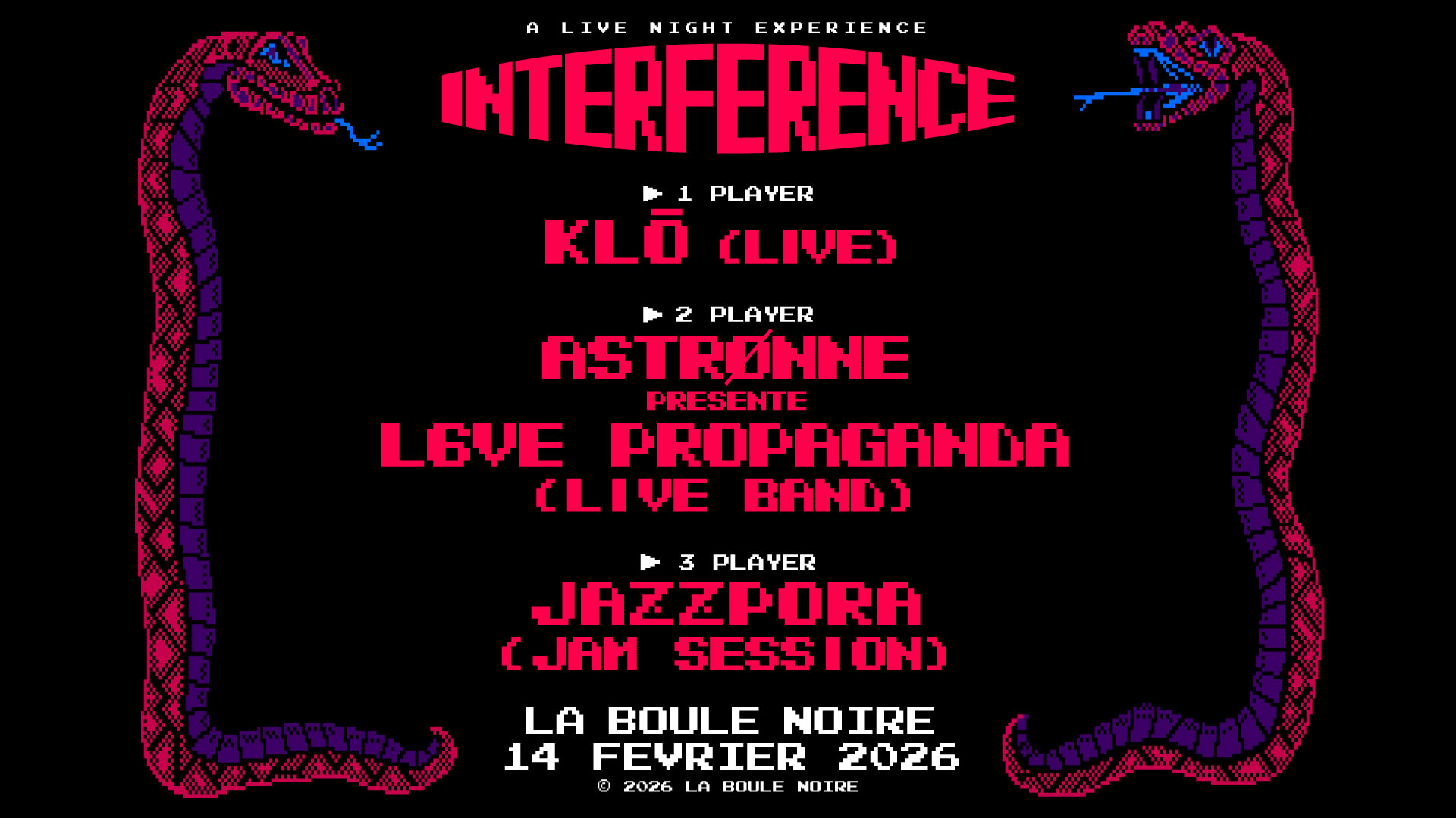 Interference #11 : Klo + Astronne + Jam Jazzpora