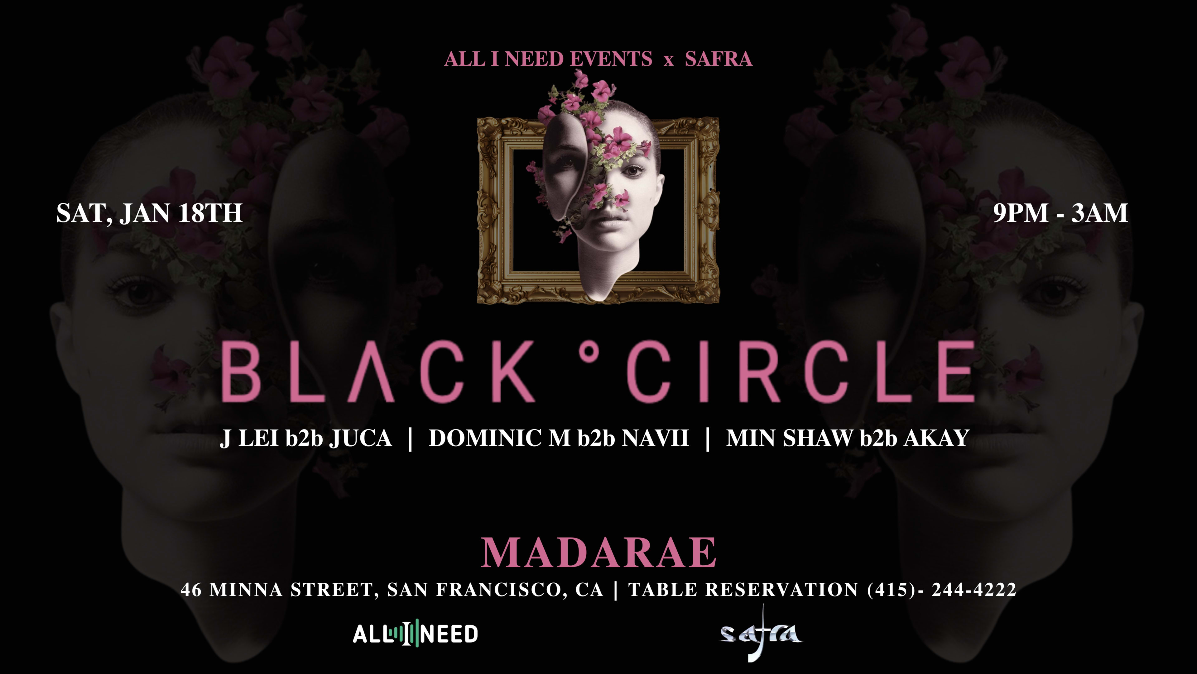 Black Circle [Afro House & Melodic Techno] At Madarae