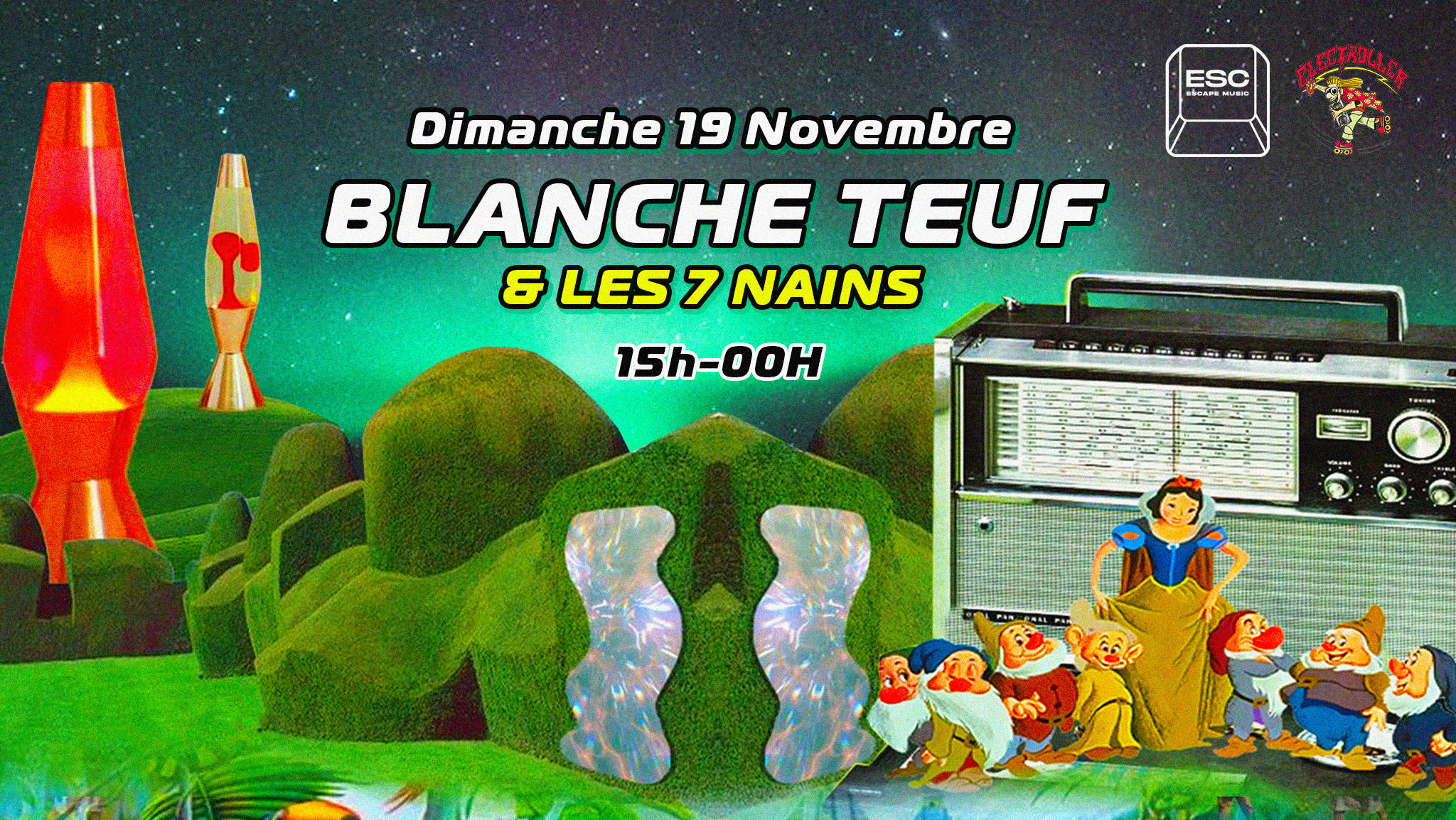 Electroller X Esc : Blanche Teuf & Les 7 Nains