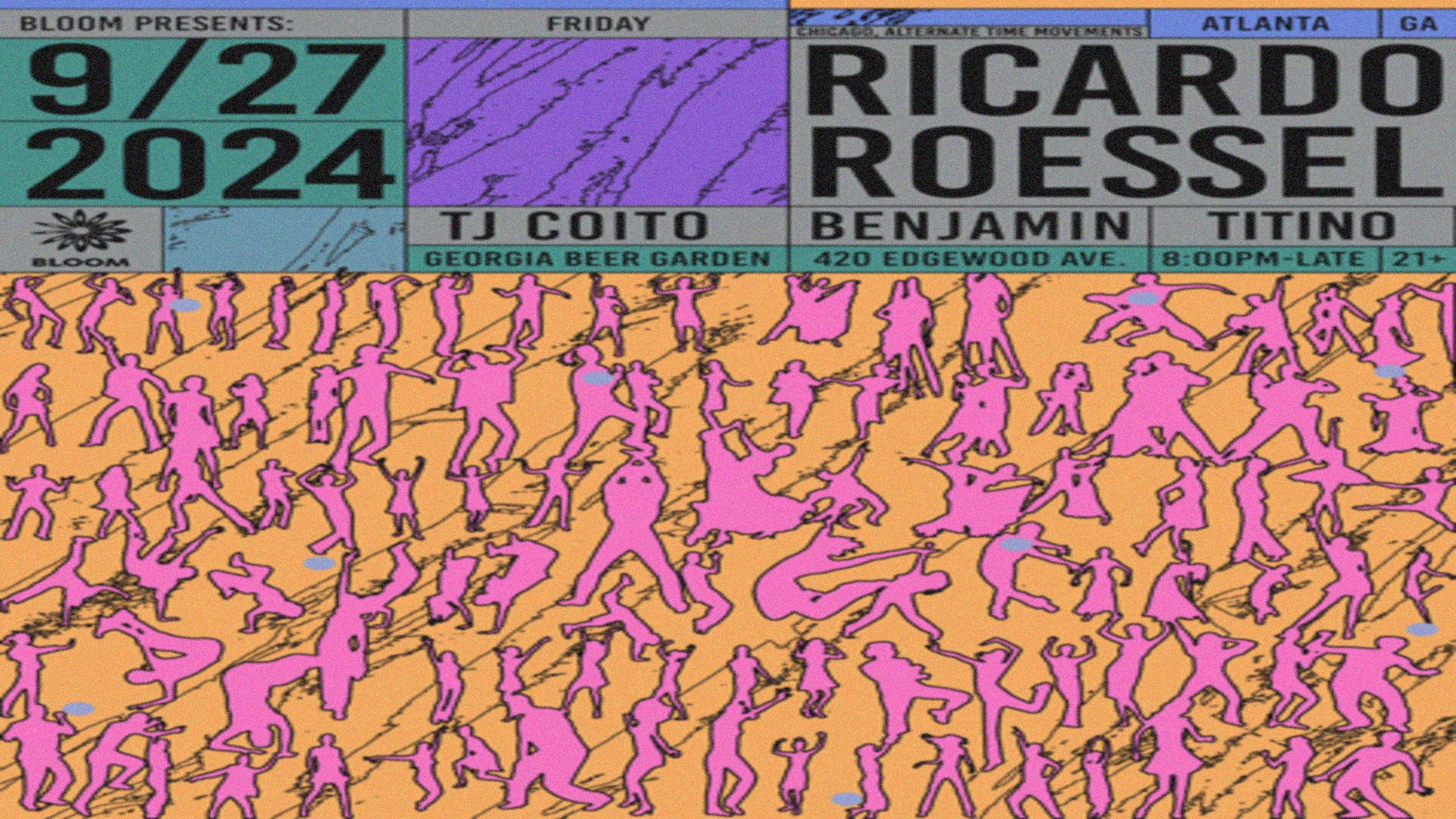 Bloom W/ Ricardo Roessel (Body Response, Atm) (Chicago)