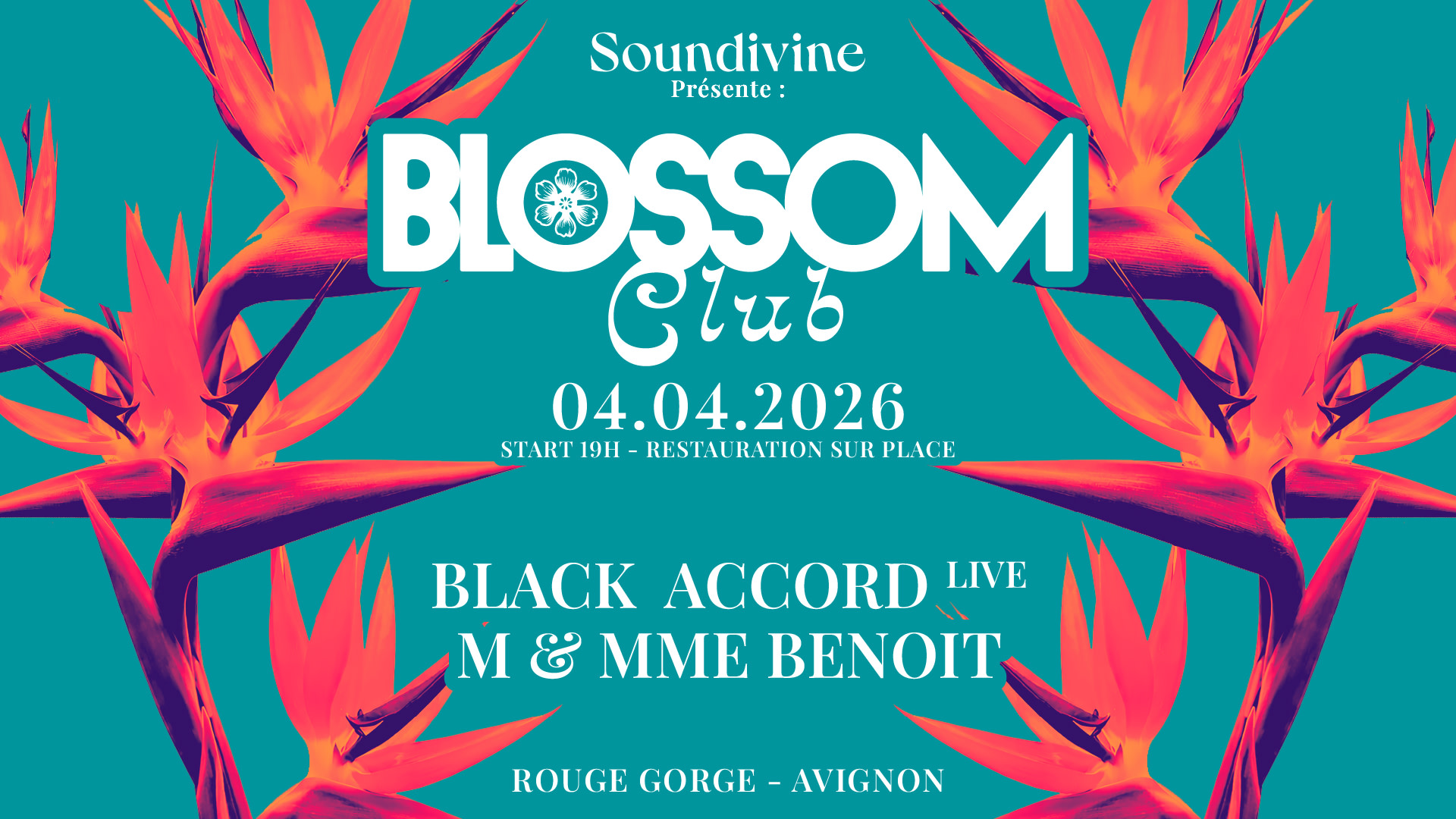 Blossom Club W/ Black Accord