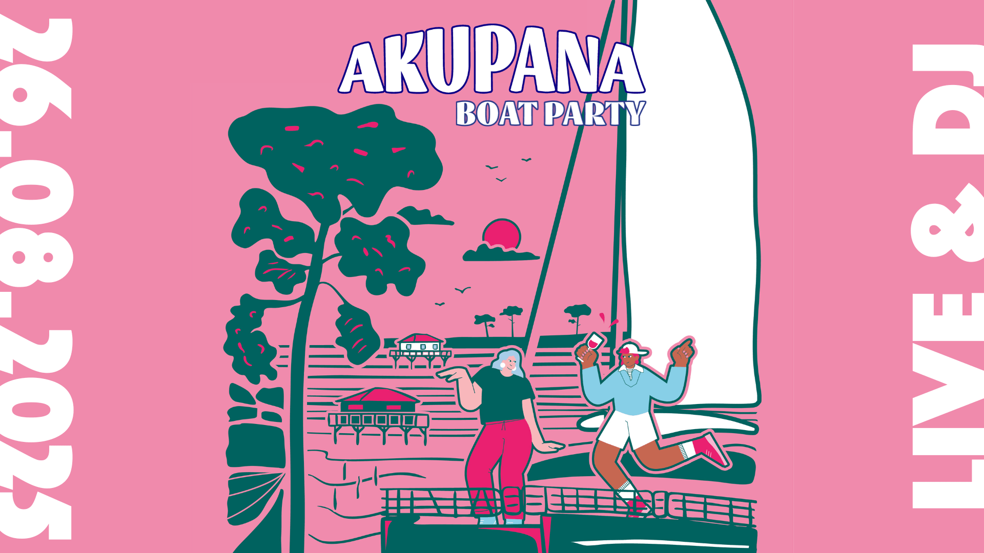 Akupana Boat Party #4 : Speciale Akupana Festival !
