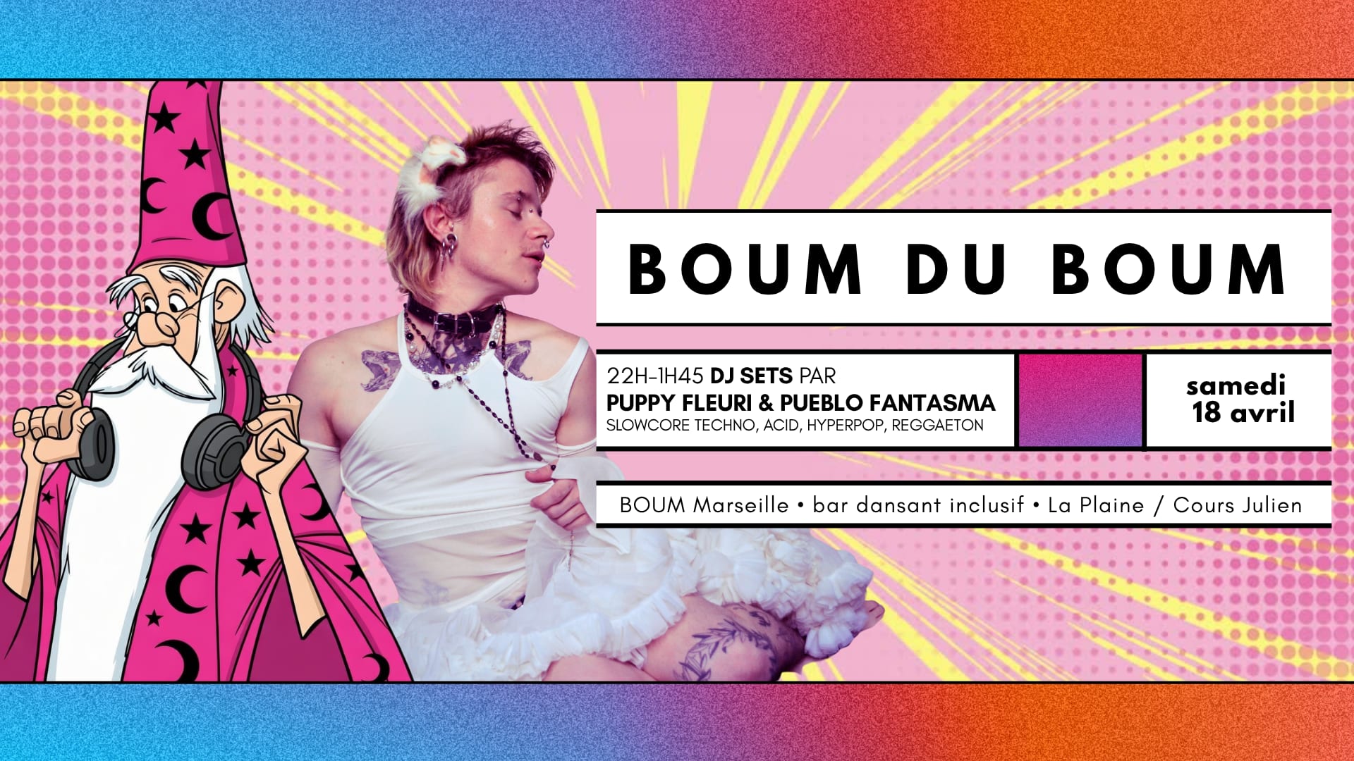 Boum Du Boum - Dj Sets By Puppy Fleuri & Pueblo Fantasma