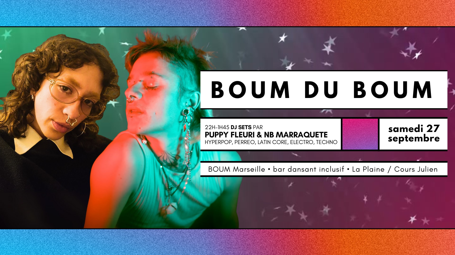 Boum Du Boum - Dj Sets By Nb Marraquete & Puppy Fleuri