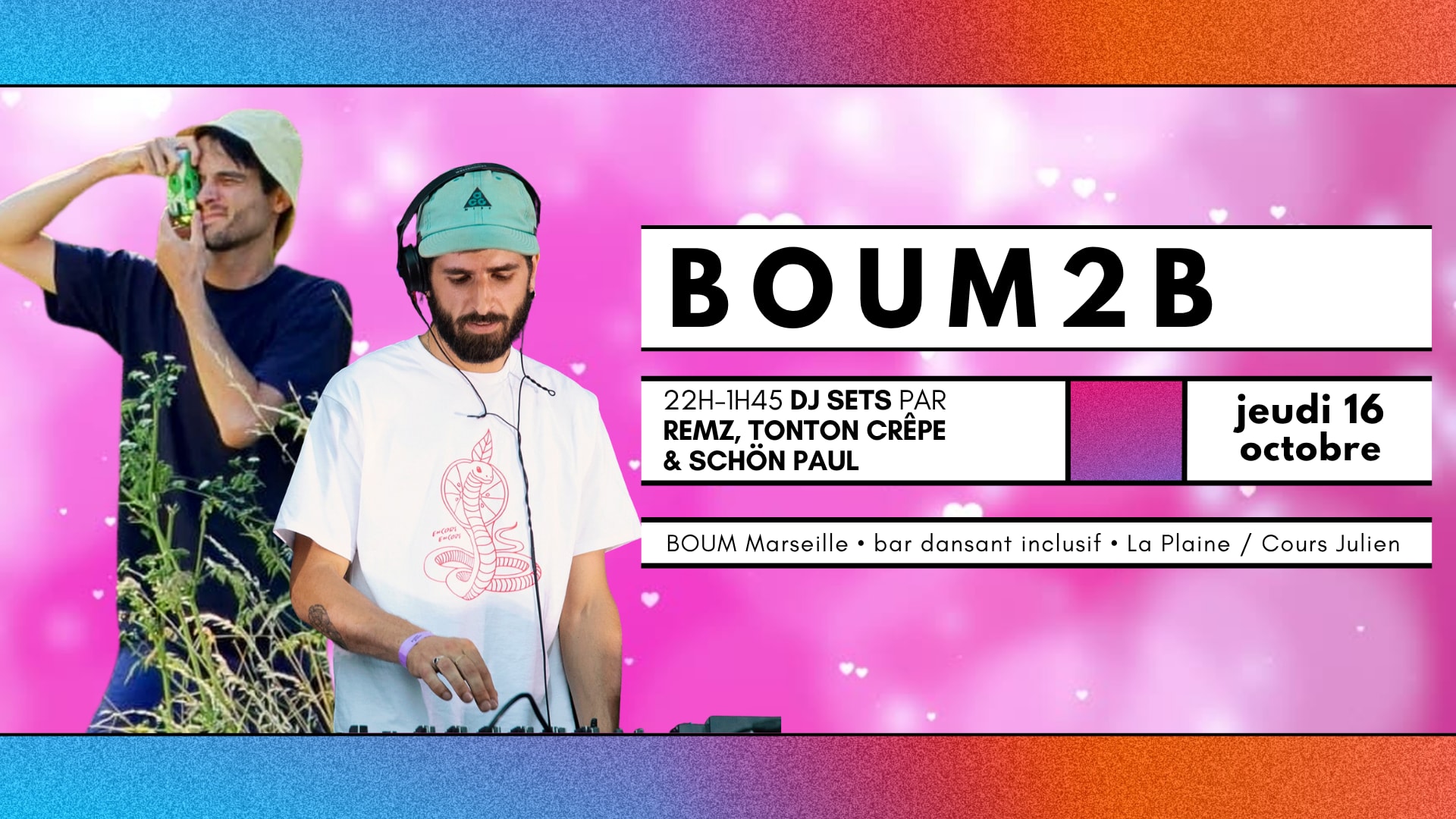 Boum2b - Dj Sets Par Remz & Schön Paul