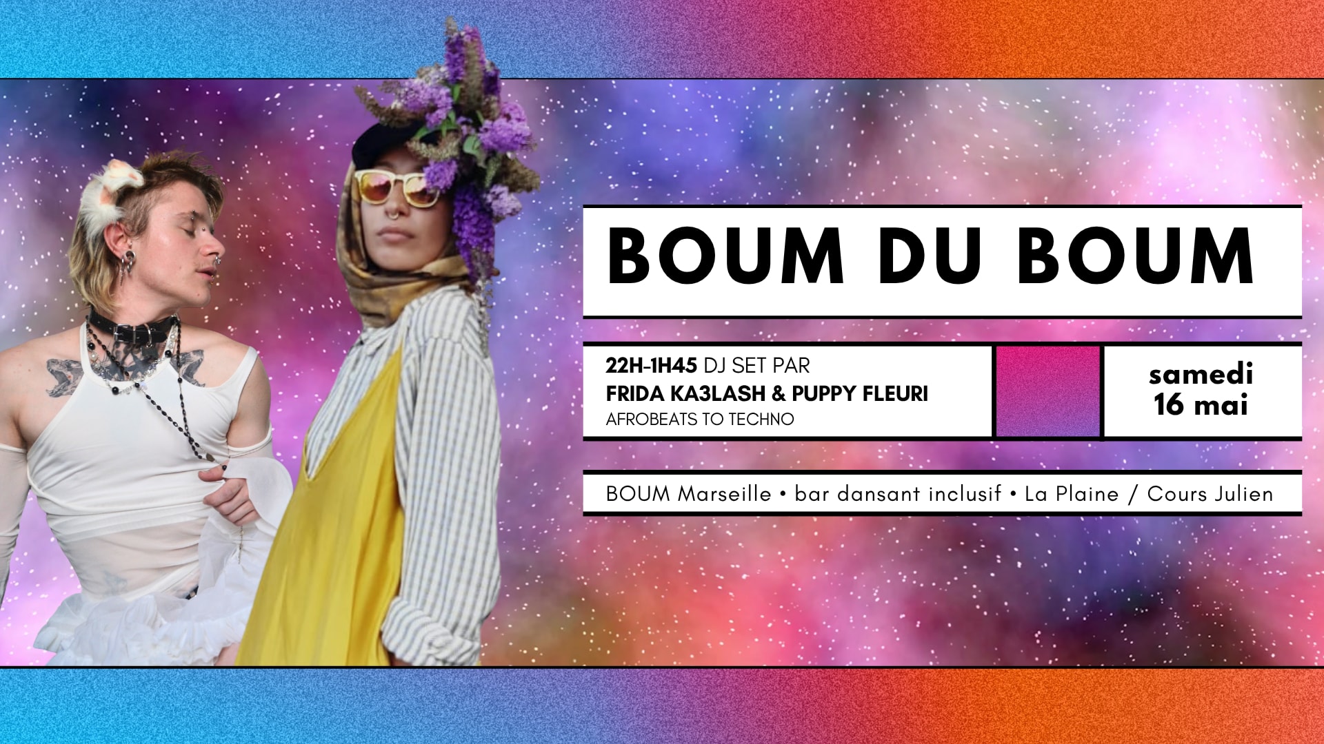 Boum Du Boum - Dj Sets By Frida Ka3lash & Puppy Fleuri
