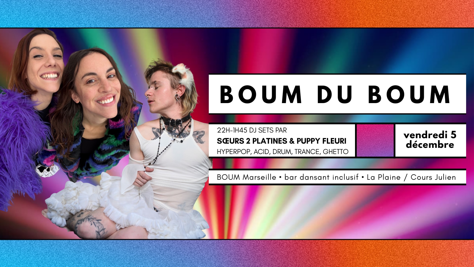 Boum Du Boum - Dj Sets By Soeurs 2 Platines & Puppy Fleuri
