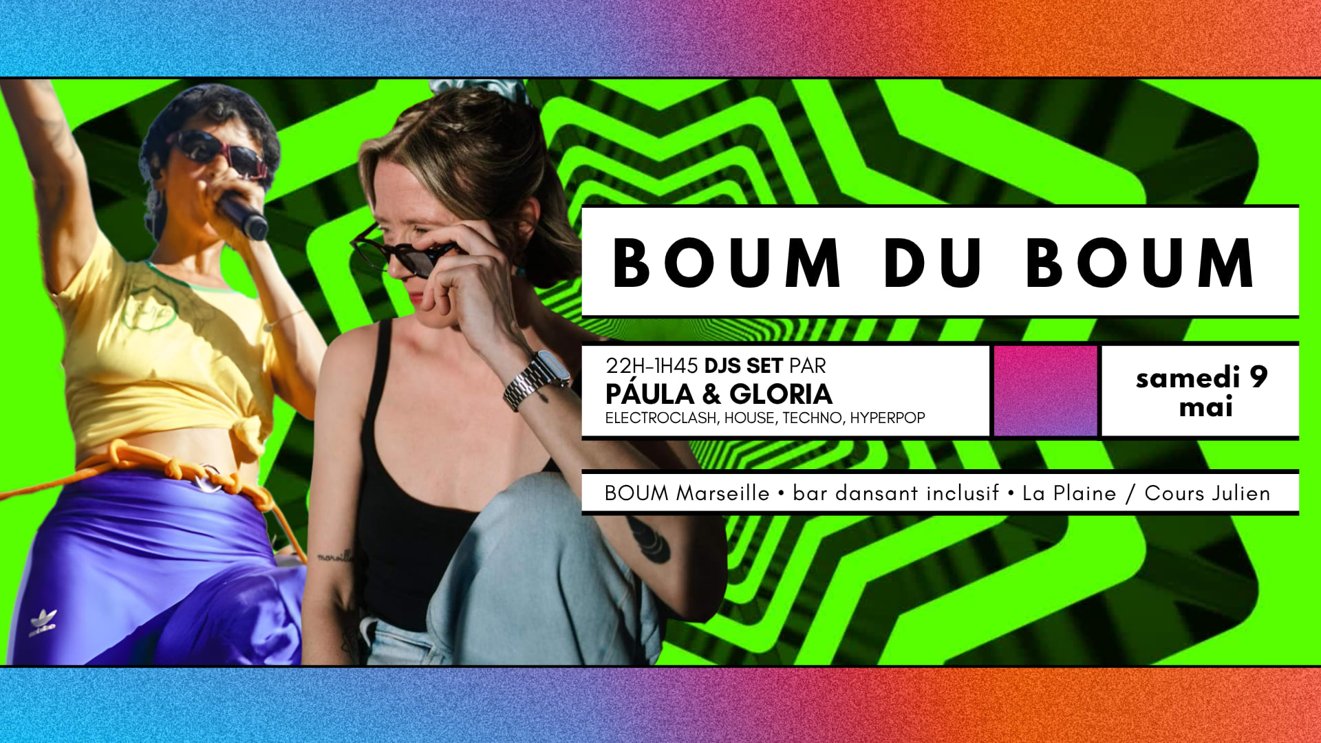 Boum Du Boum - Dj Sets By Gloria & Paula