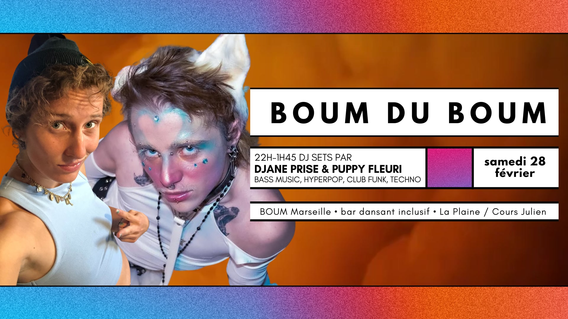 Boum Du Boum - Dj Sets By Djane Prise & Puppy Fleuri