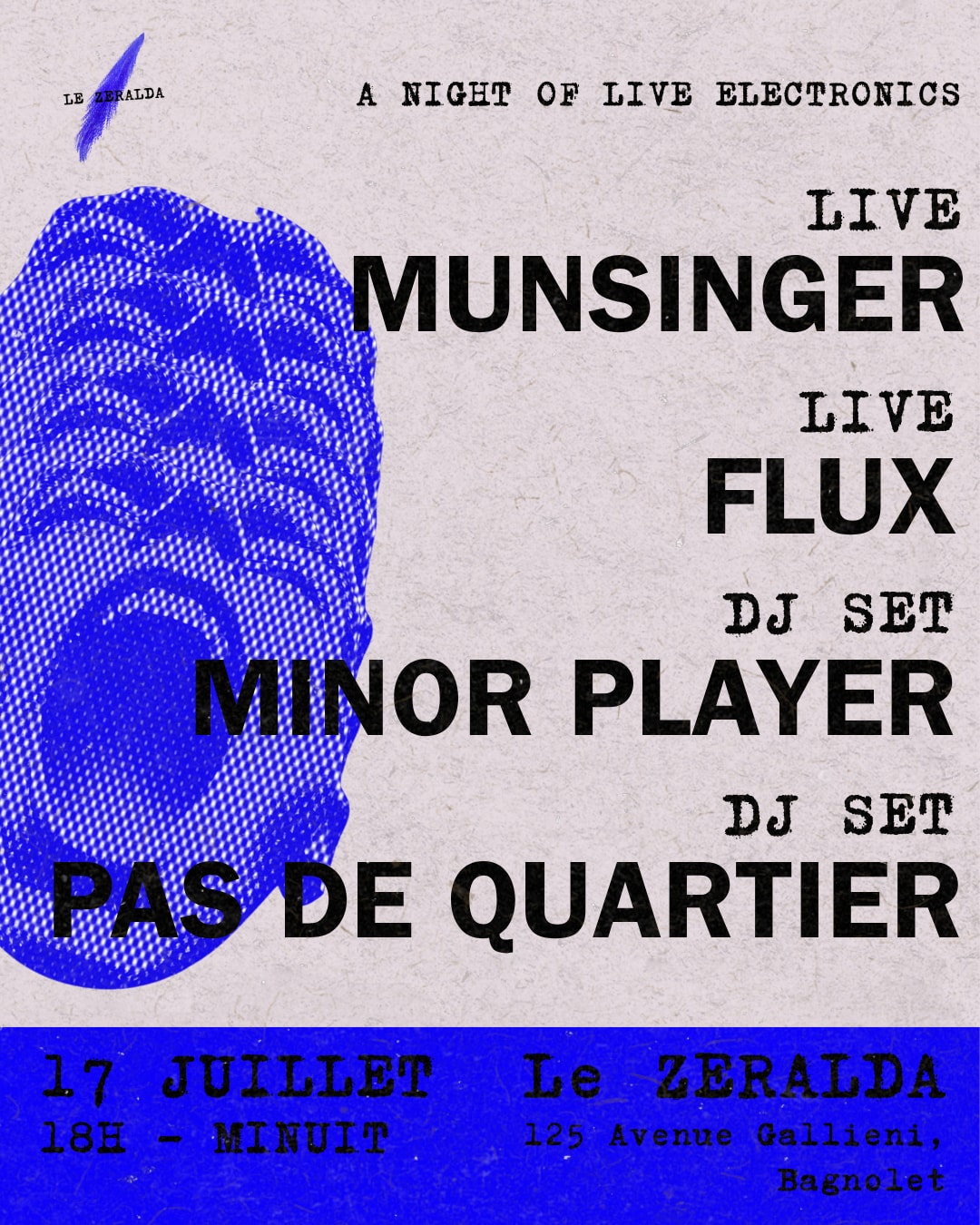 Munsinger, Flux, Minor Player, Pas De Quartier