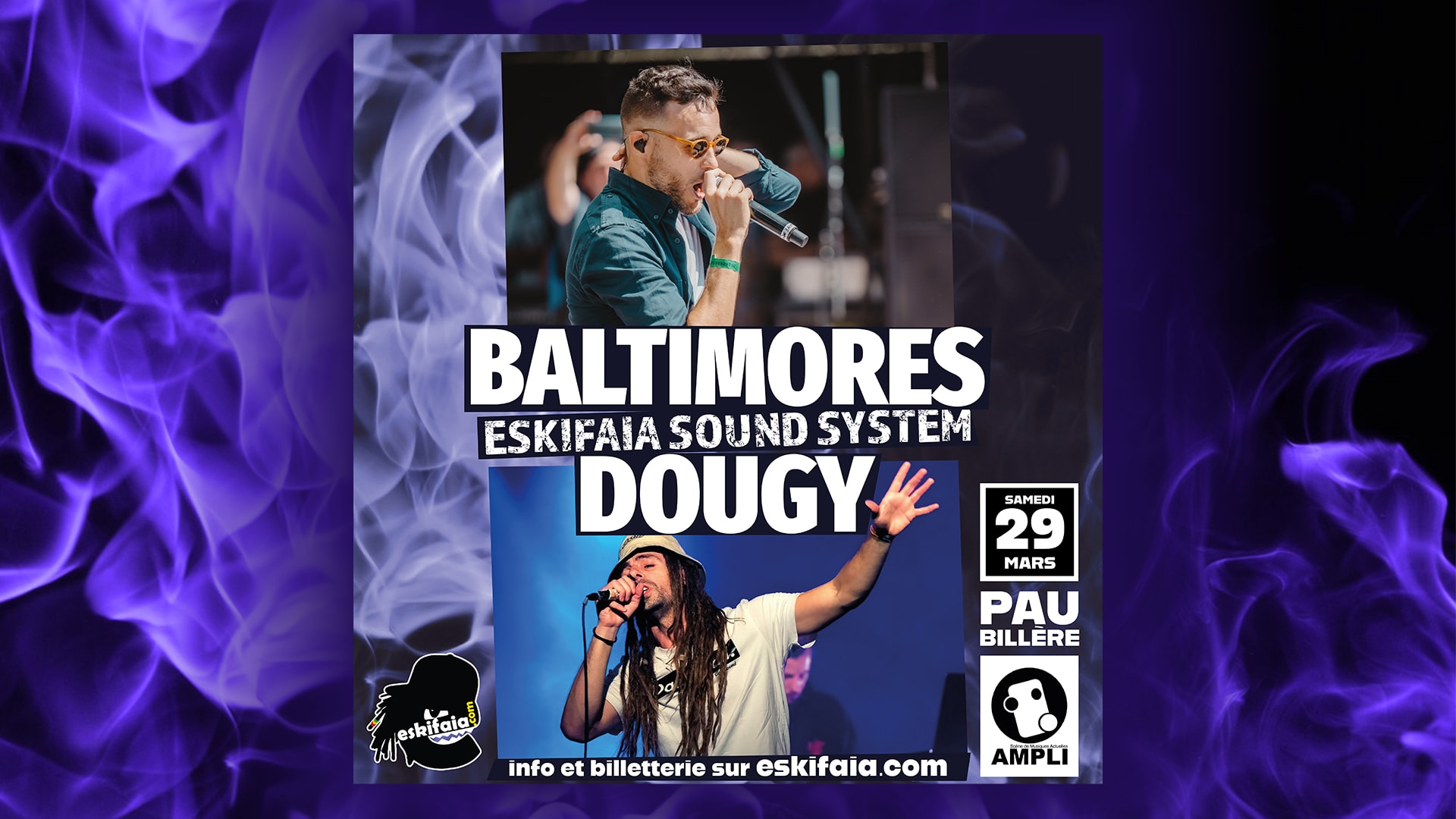 Dub Party : Baltimores + Dougy Meets Eskifaia Sound System