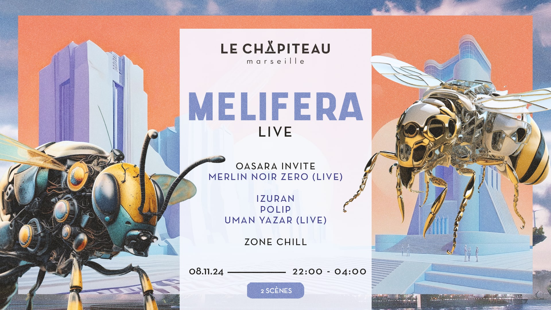 Melifera Live W/ Izuran, Polip, Uman Yazar & More