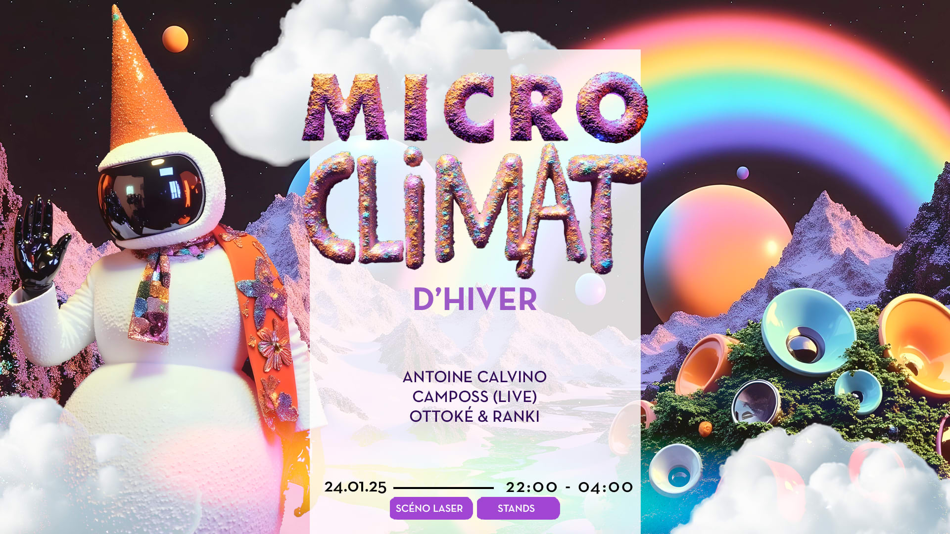 Microclimat D'hiver W/Antoine Calvino,Ottoké B2b Ranki &More