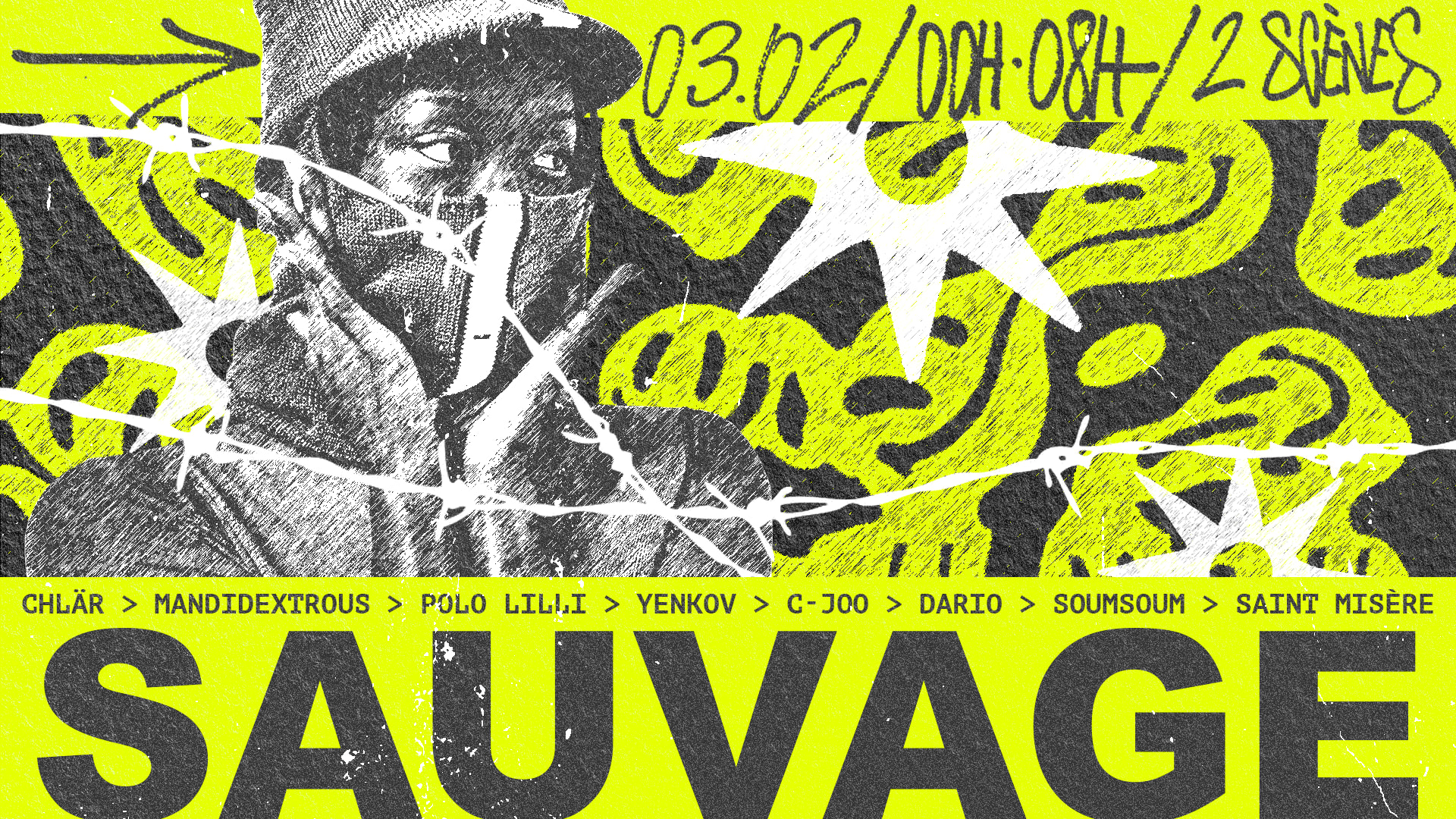 Sauvage Acte.009 / 8 Heures - 2 Scènes