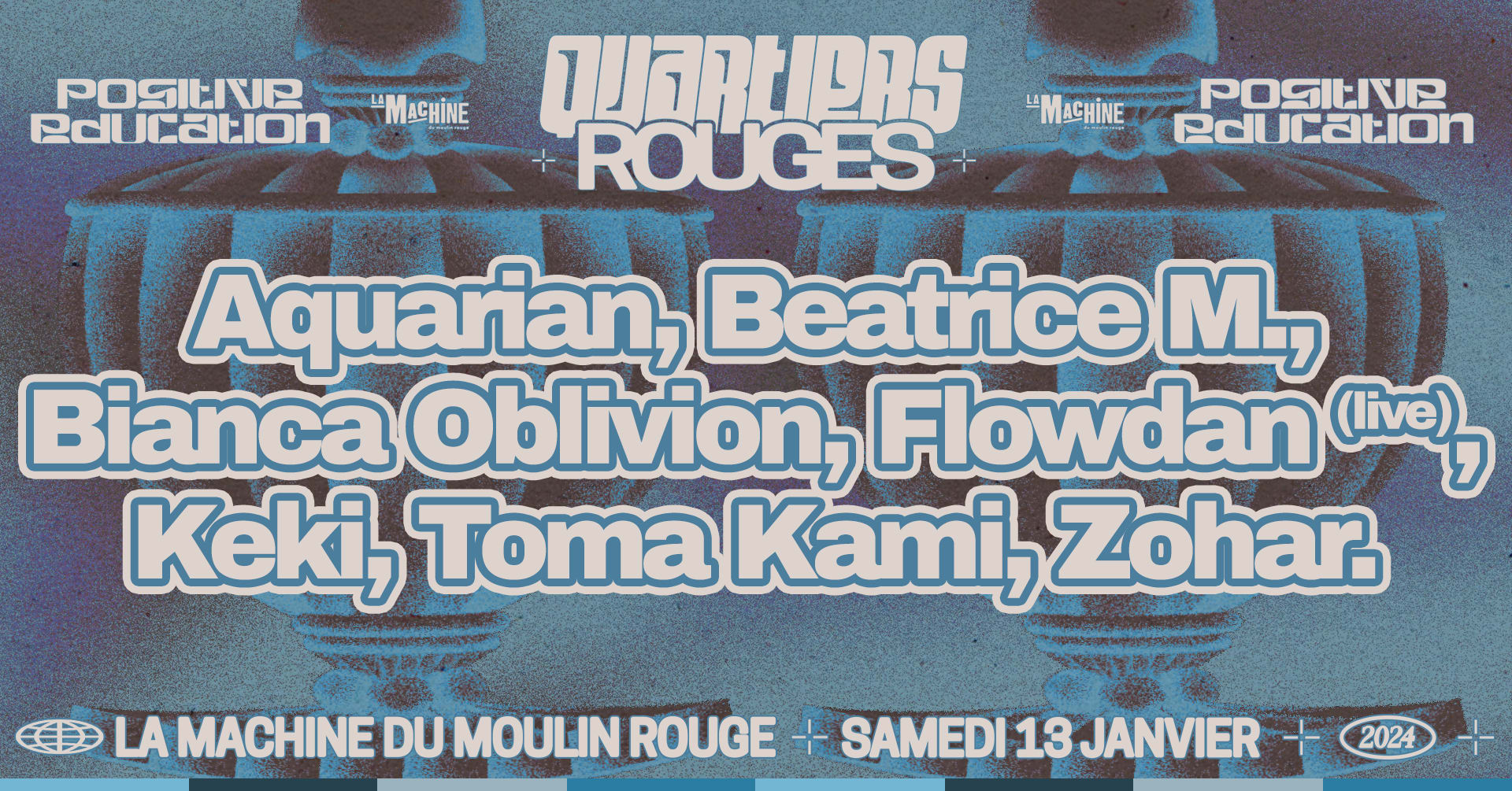 Quartiers Rouges Invite Positive Education