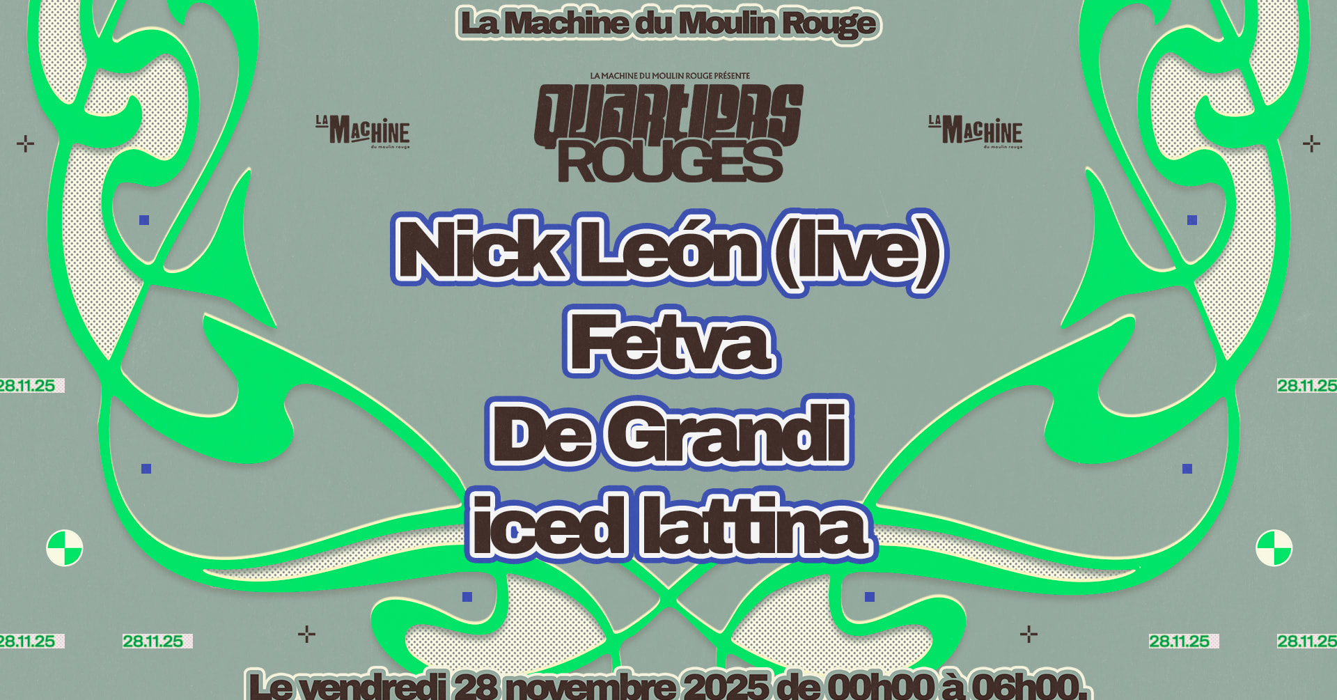 Quartiers Rouges W/ Nick Leon (Live), Fetva...