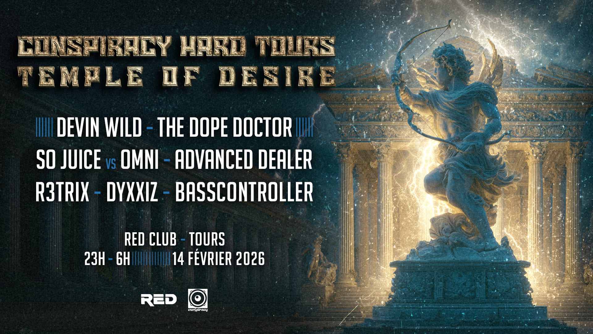 Conspiracy Hard Tours - Temple Of Desire