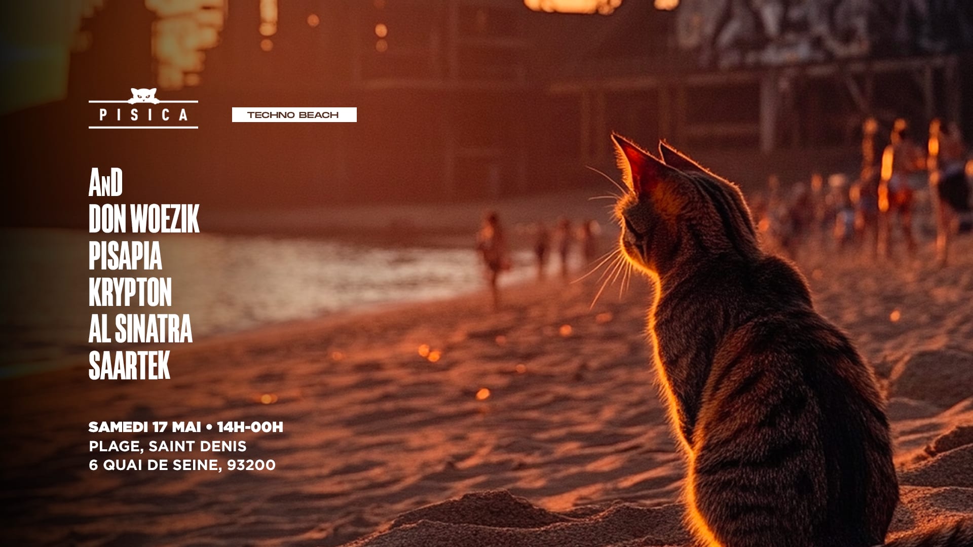 Pisica : Techno Beach