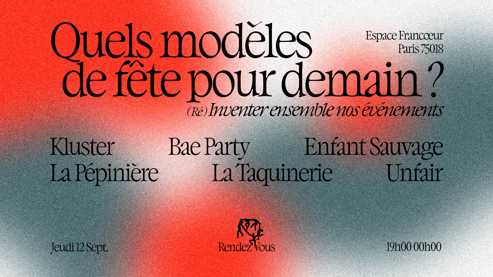 (Sold Out) Quels Modèles De Fête Pour Demain ? [Table Ronde]