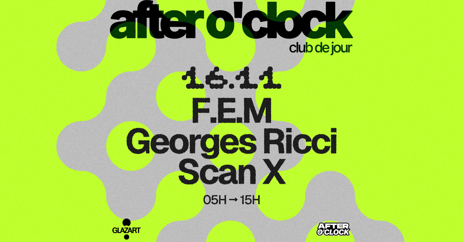 After O'clock : Scan X - Georges Ricci - F.E.M