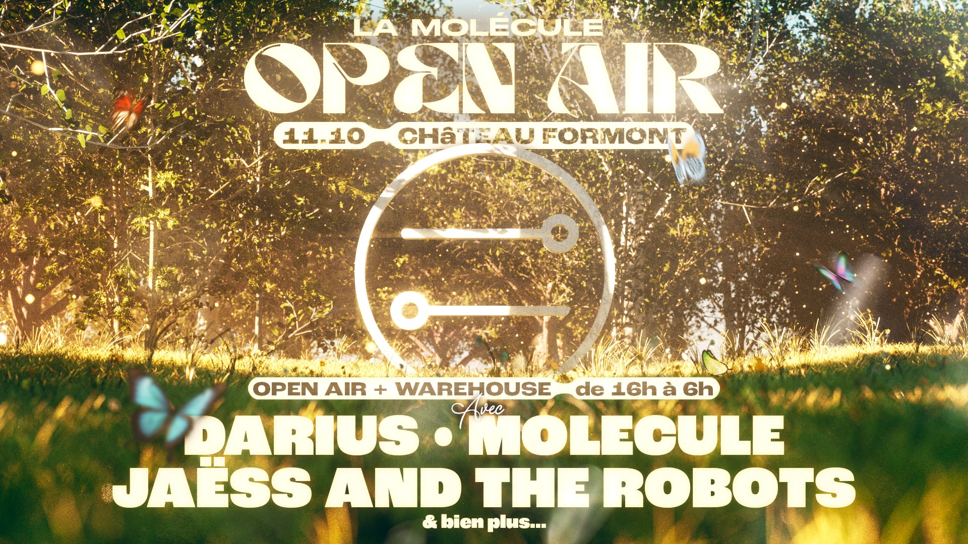 La Molécule Open Air Invite Darius, Molécule Et Jaëss
