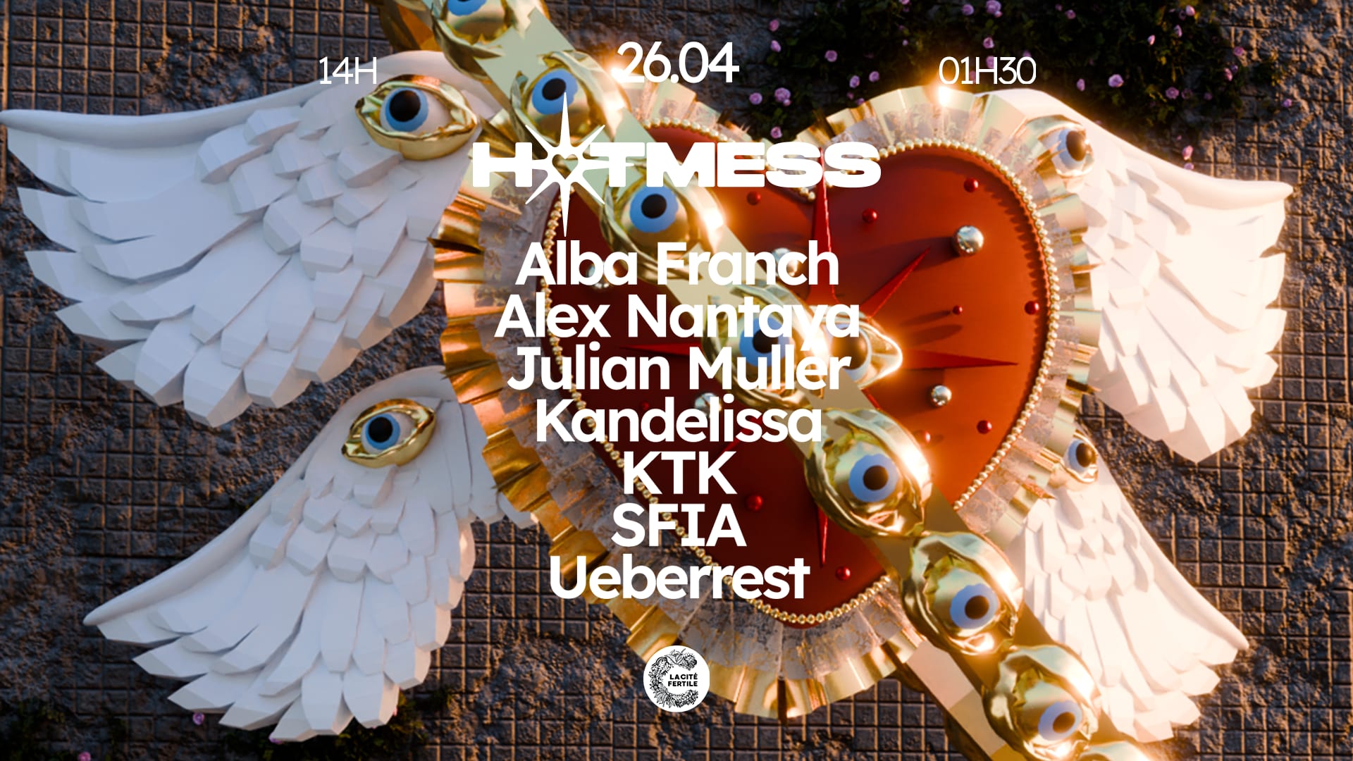 Hotmess : Ueberrest - Ktk - Julian Muller - Alba Franch...