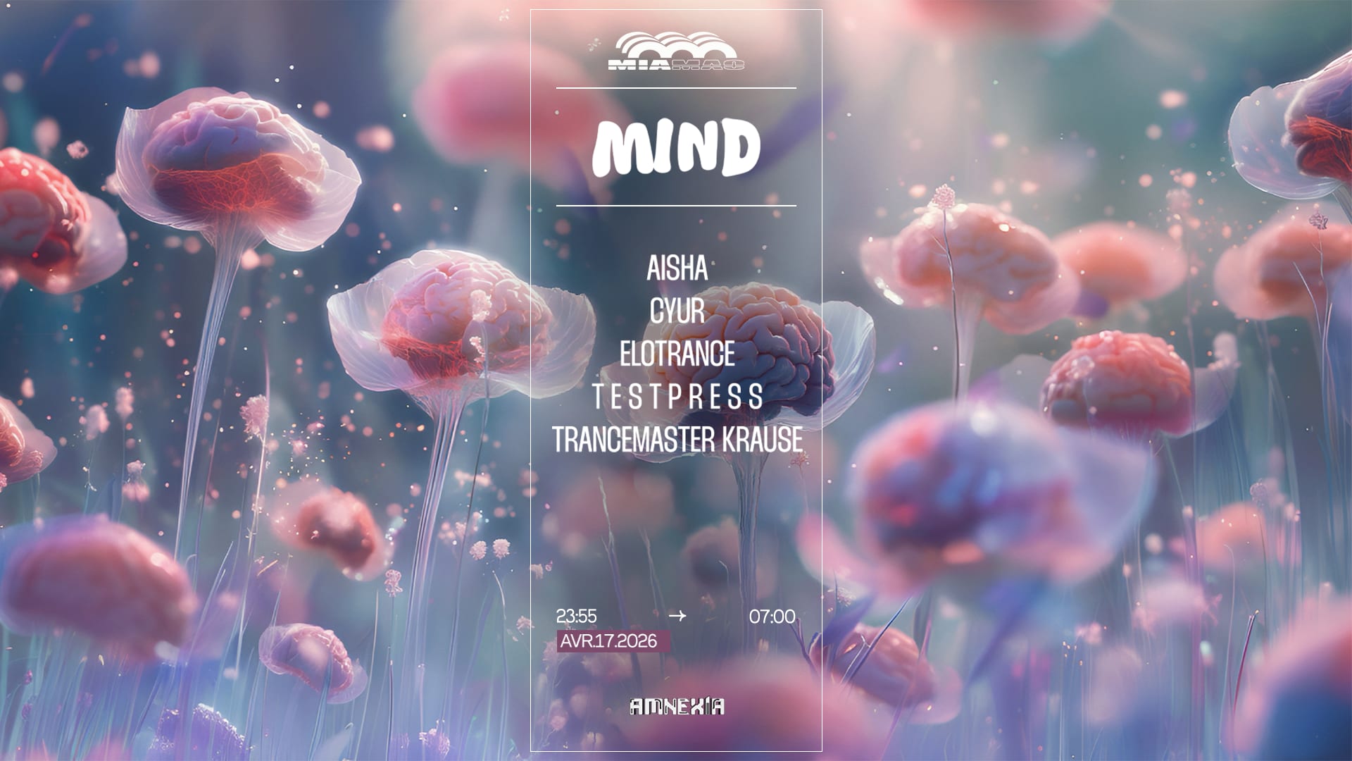 Mind : Aisha, Trancemaster Krause, T E S T P R E S S