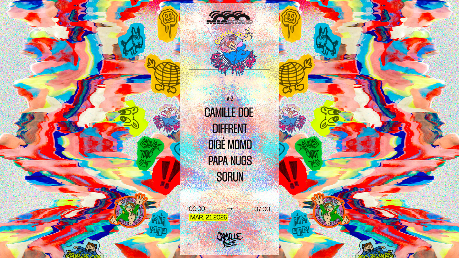 Check This Out : Camille Doe, Diffrent, Papa Nugs & More